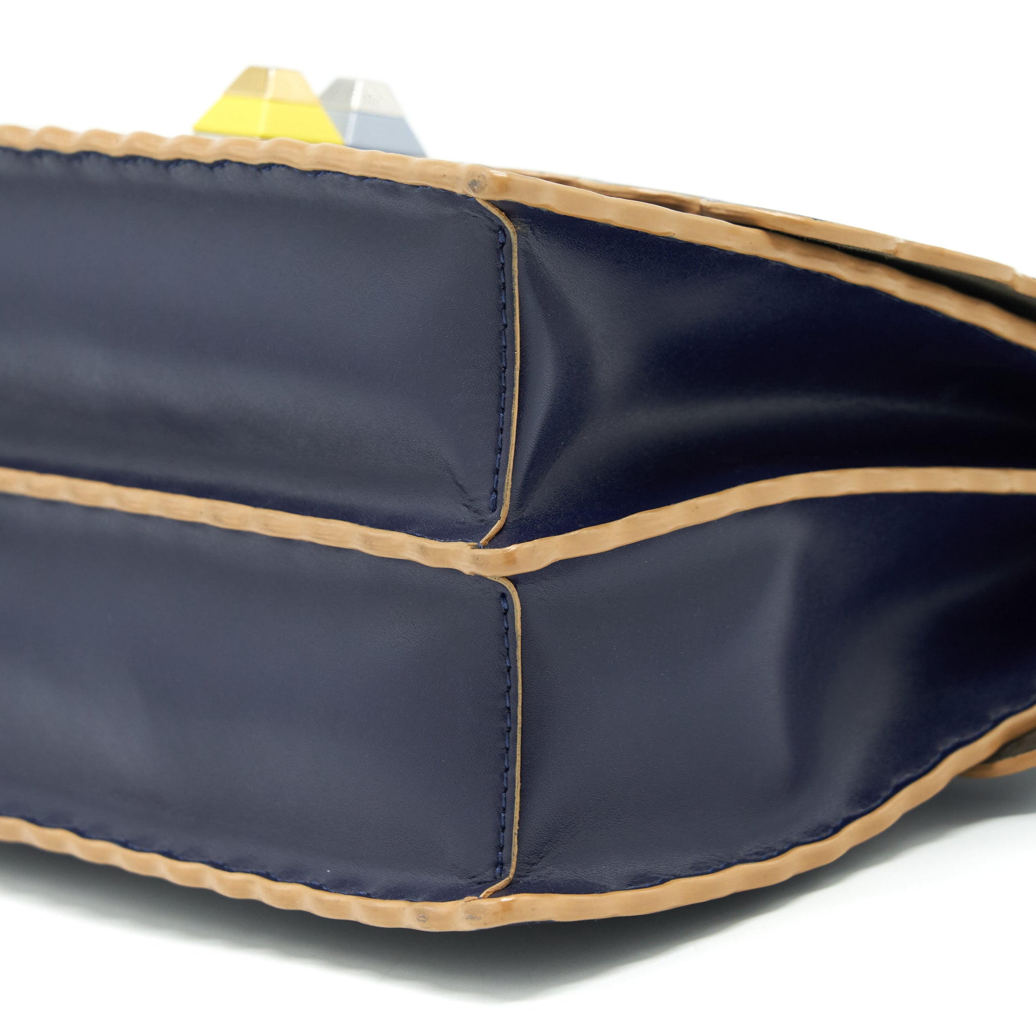 FENDI KAN I BAG NAVY SHW