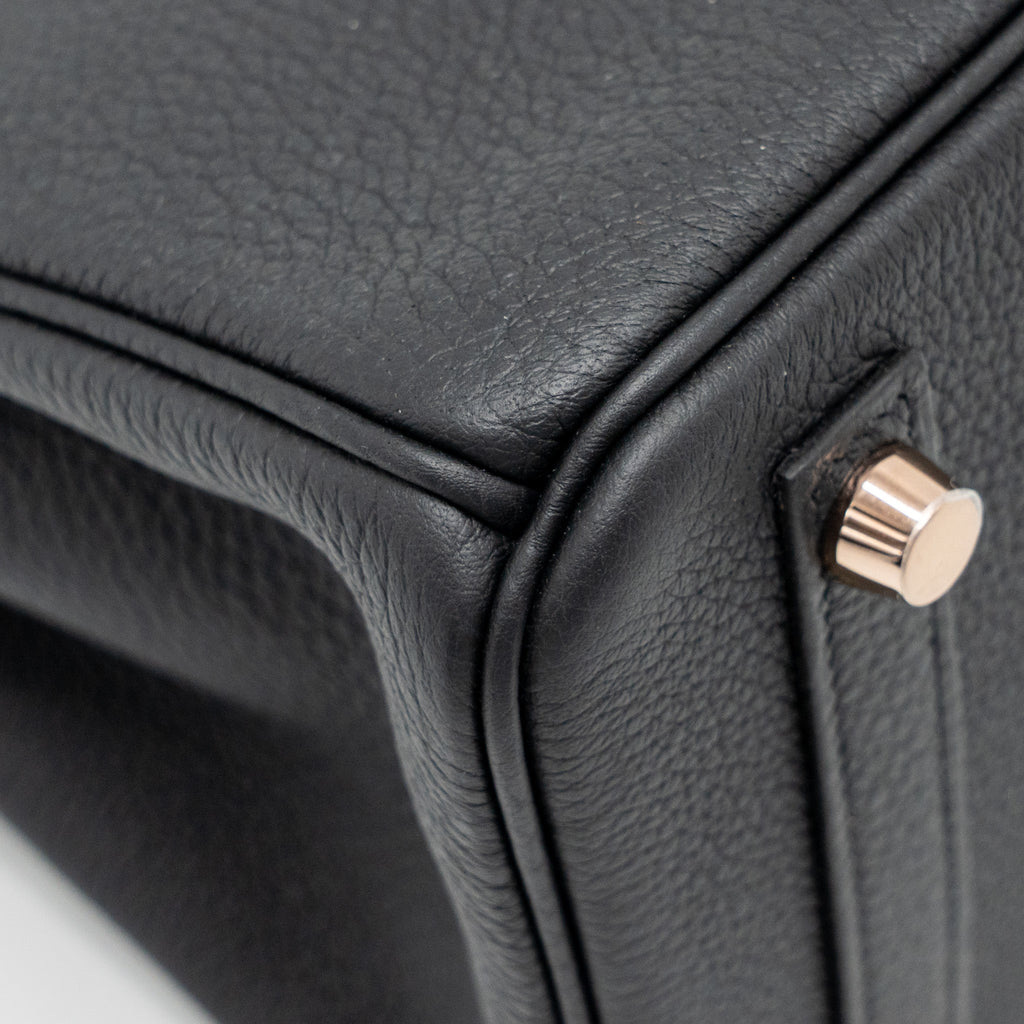 2961590 HERMES BIRKIN 25 TOGO BLACK RGHW – Ateléra