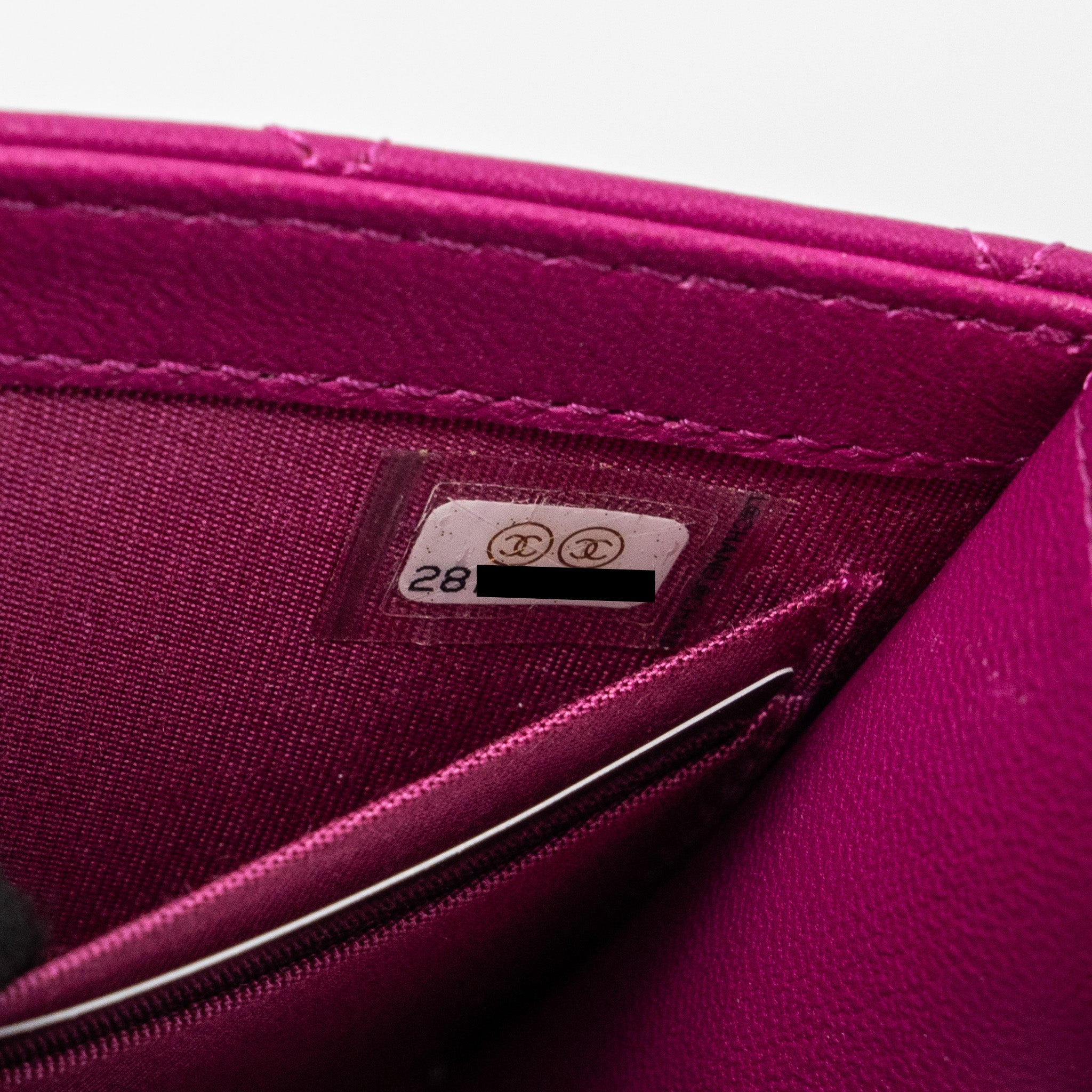 CHANEL MINI TRENDY CC CLUTCH LAMBSKIN PINK LGHW