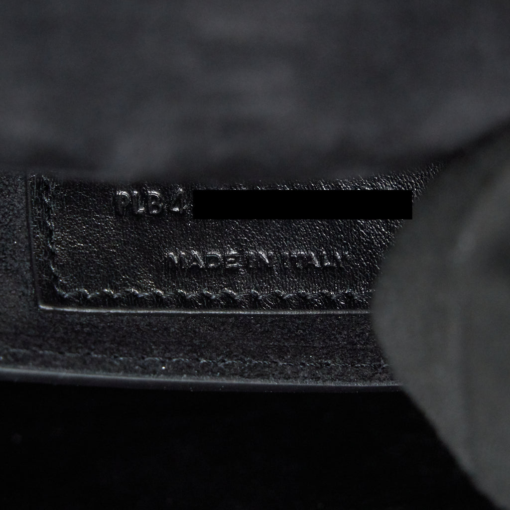 SAINT LAURENT SUNSET SHOULDER BAG BLACK SHW