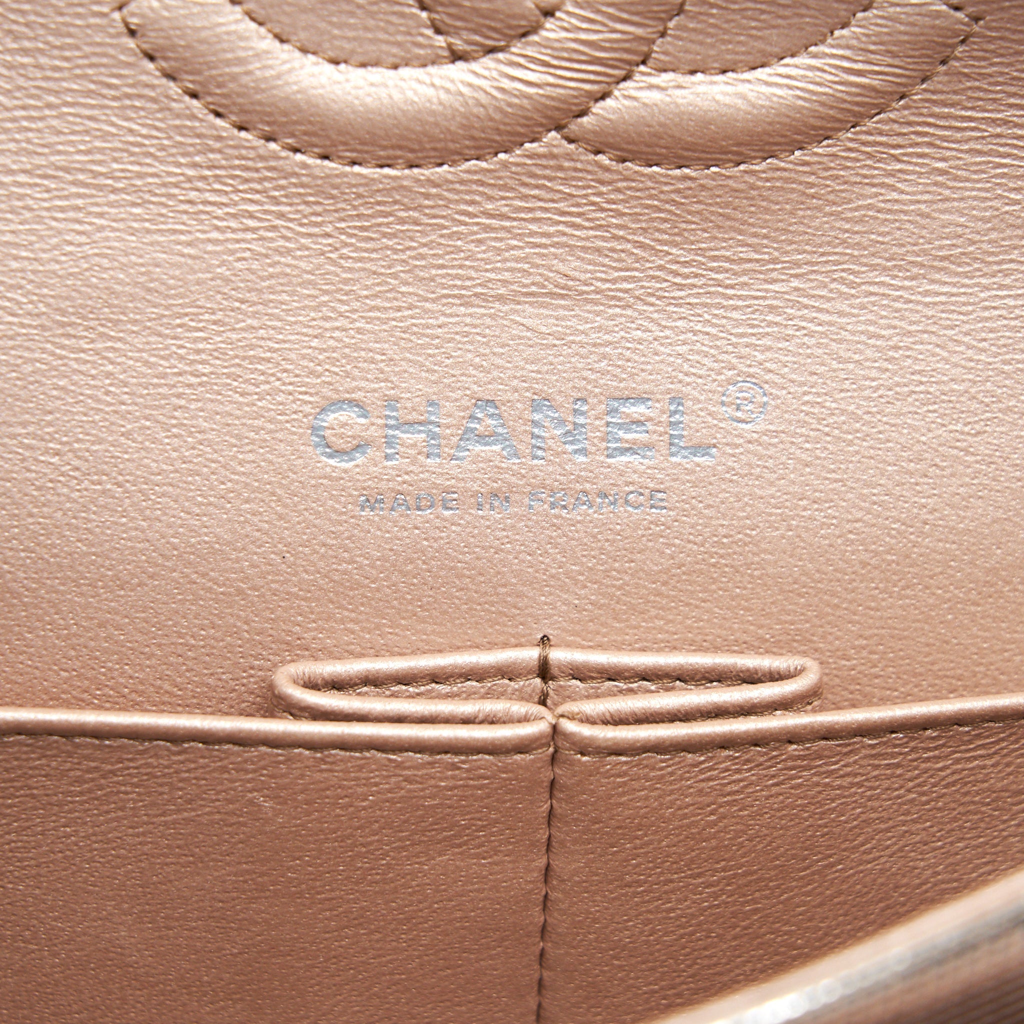 CHANEL SEASONAL MEDIUM FLAP BAG IN CHAMPAGNE PINK SHW