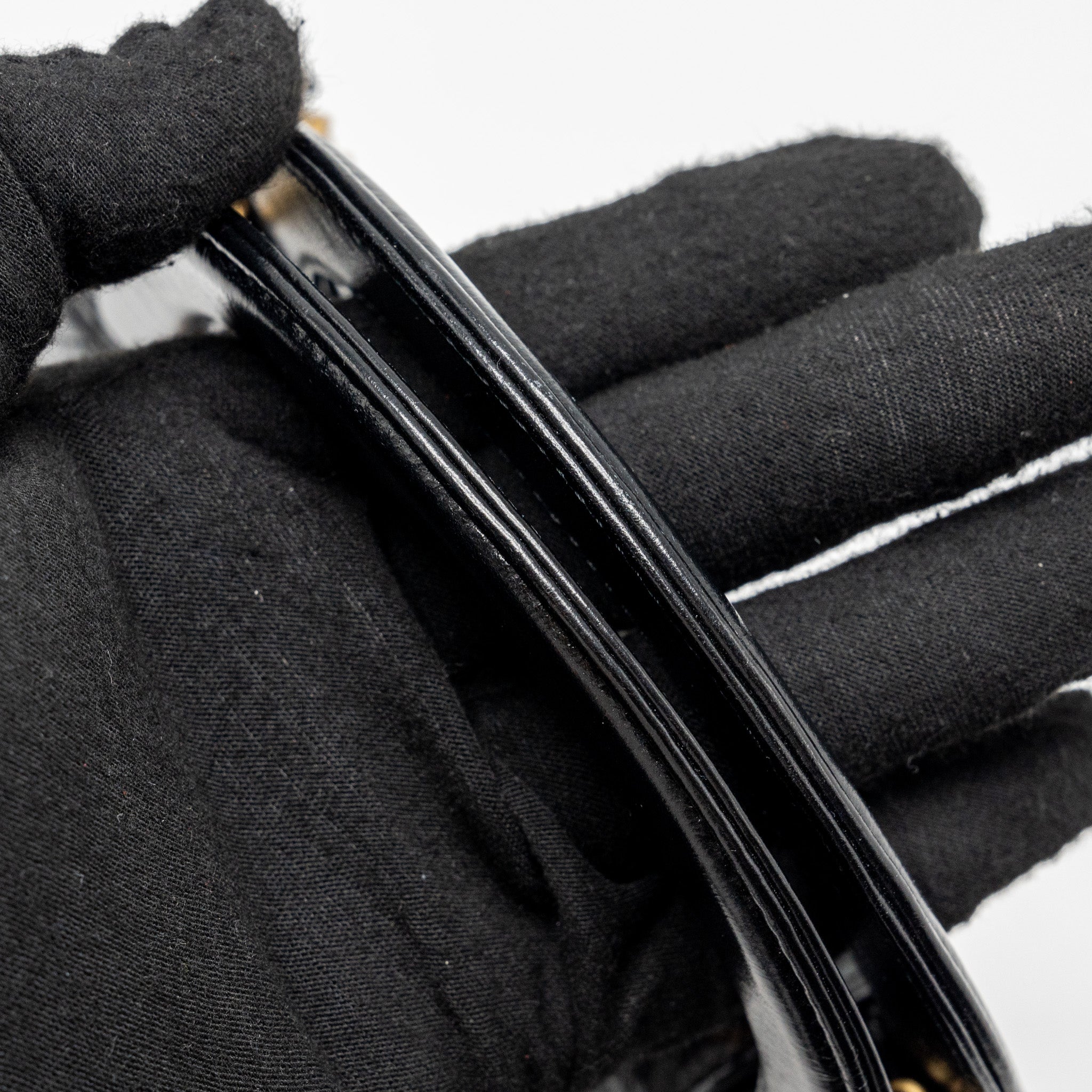 CHANEL 23K MINI SHOPPING TOTE CALFSKIN BLACK GHW(MICROCHIP)