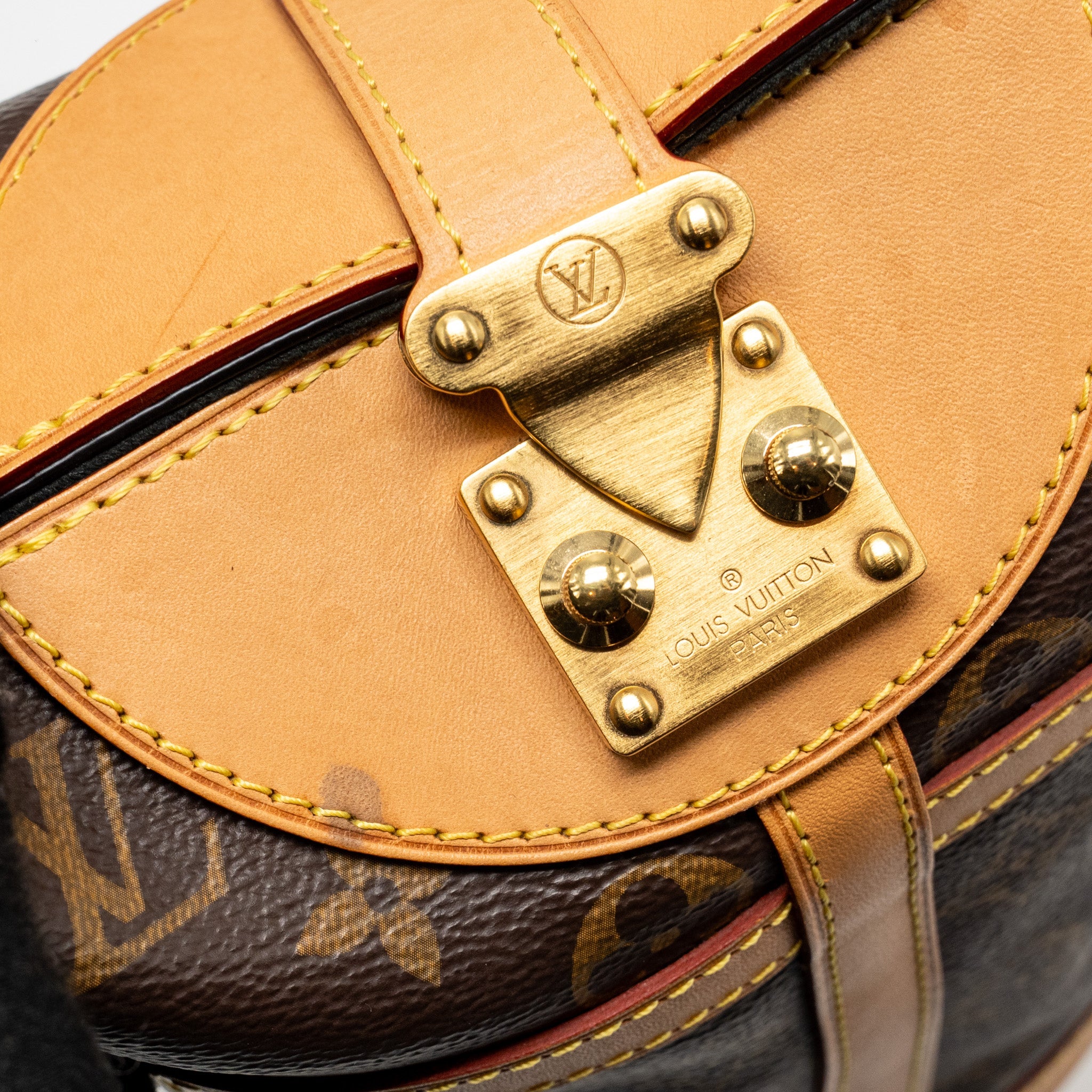 LOUIS VUITTON DUFFLE BAG MONOGRAM CANVAS GHW