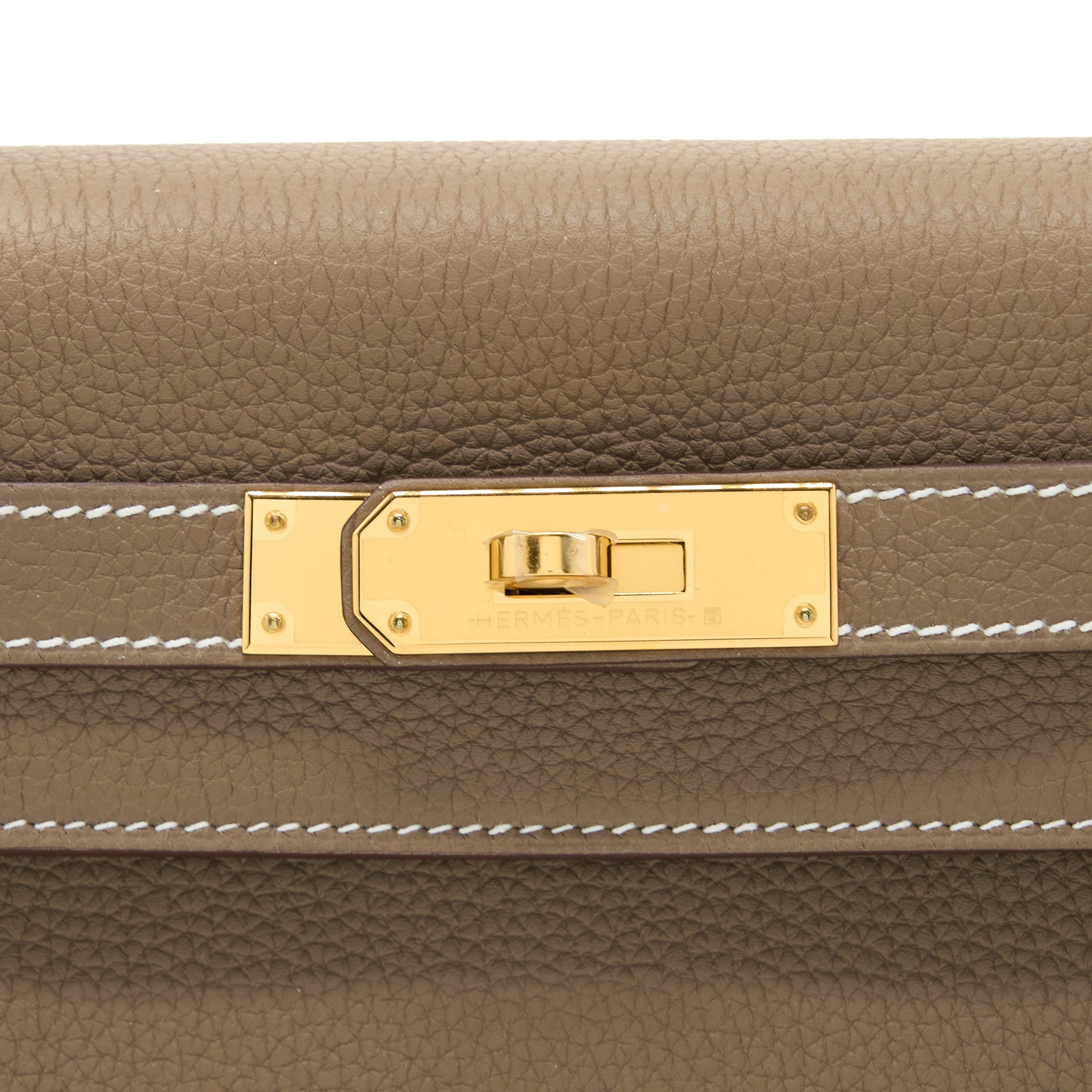 HERMES KELLY 28 TOGO ETOUPE GHW