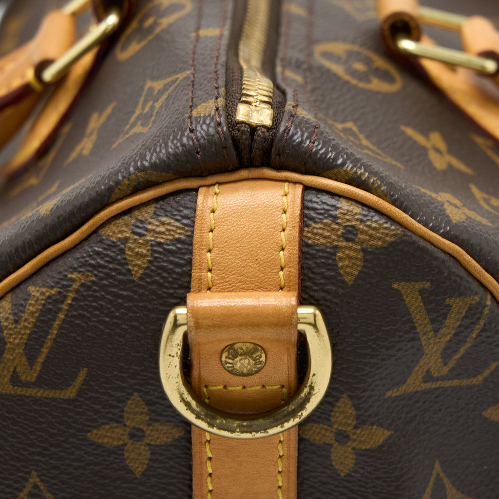 LOUIS VUITTON SPEEDY BANDOULIERE 30 MONOGRAM CANVAS GHW
