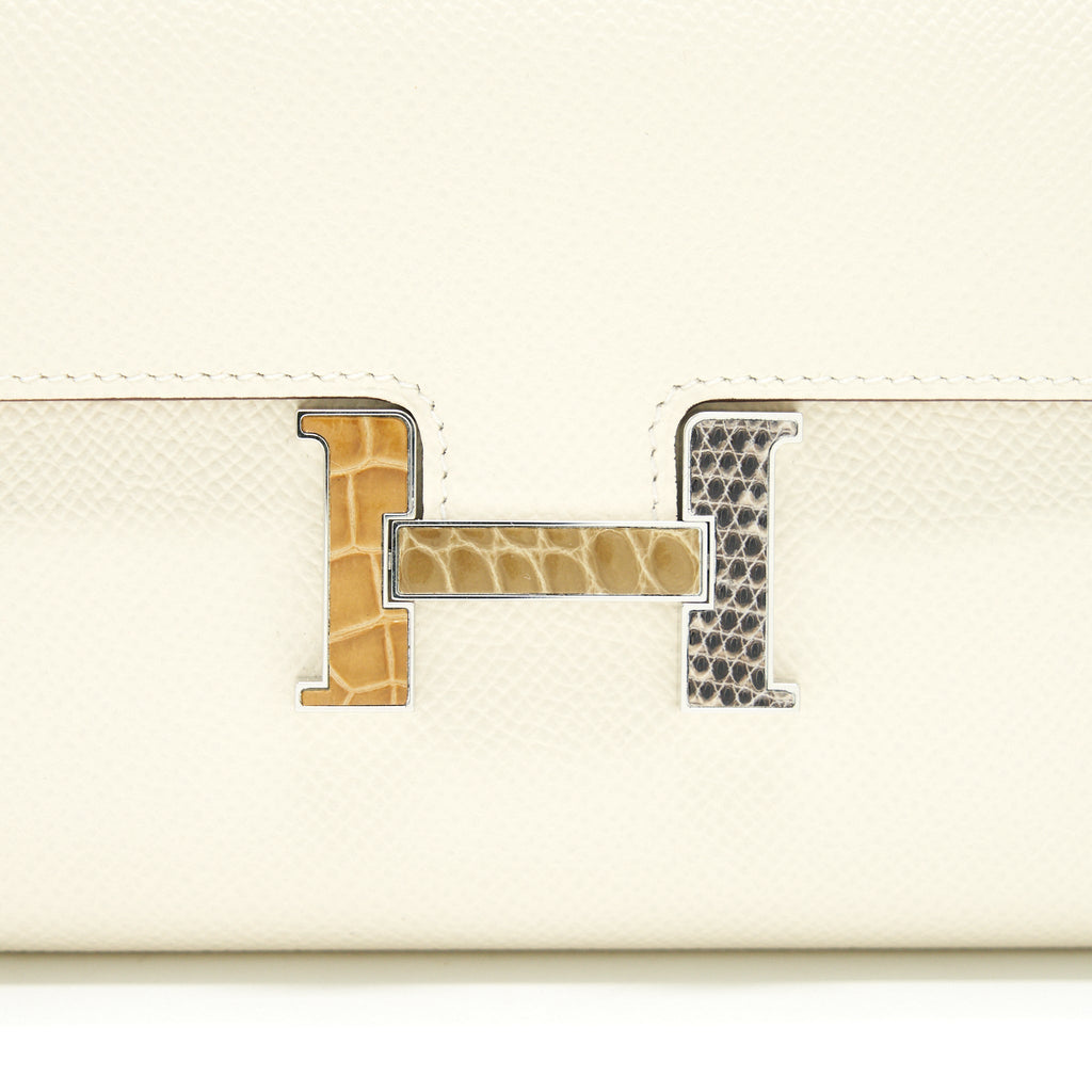 HERMES CONSTANCE TO GO NATA ALLIGATOR BUCKLE