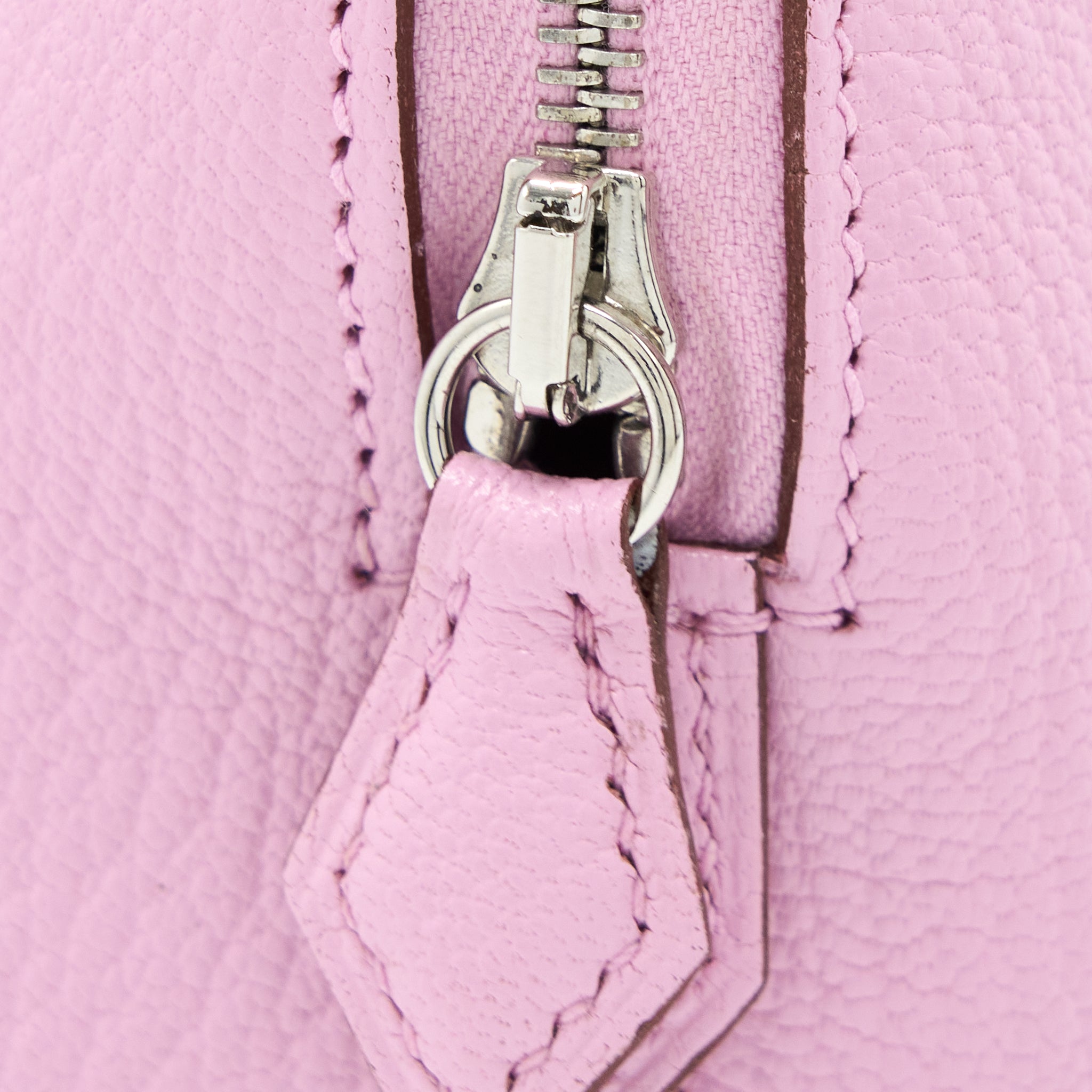 HERMES MINI BOLIDE CHÈVRE MYSORE X9 MAUVE SYLVESTRE SHW