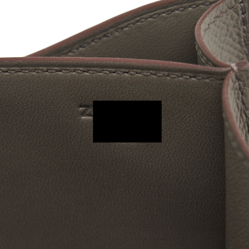 HERMES MINI CONSTANCE EPSOM 8F GRIS ETAIN GHW