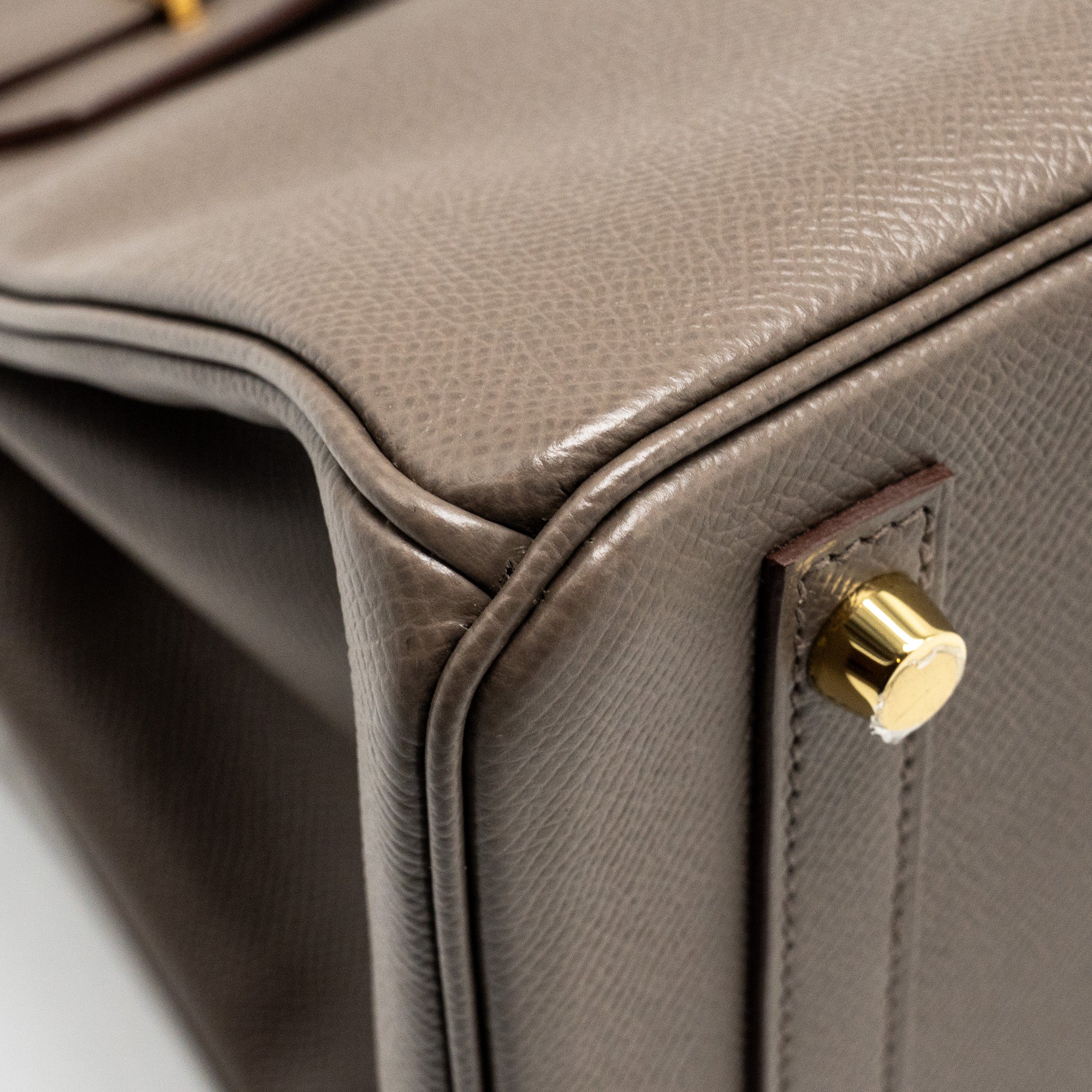 HERMES BIRKIN 30 EPSOM GRIS ETAIN GHW