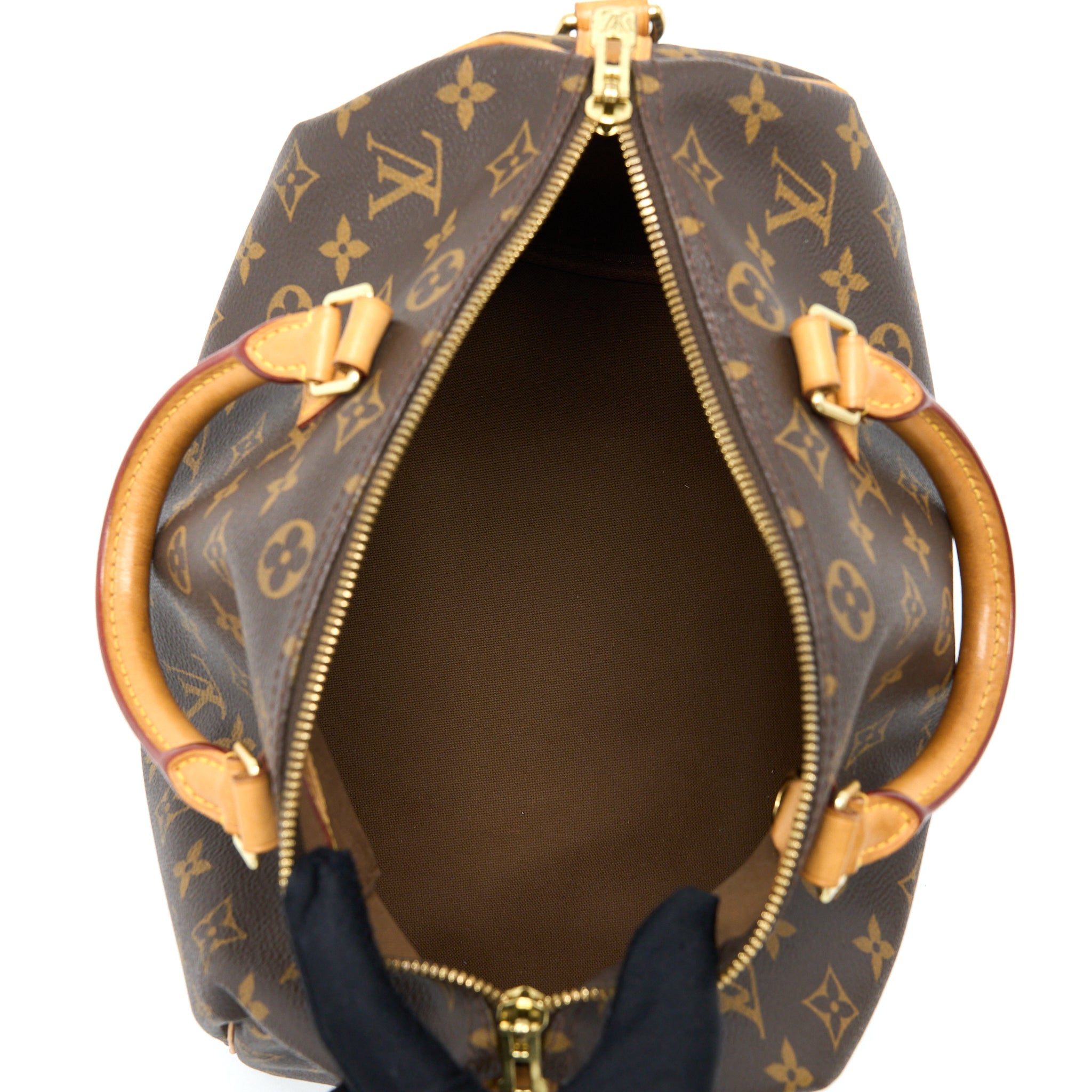LOUIS VUITTON SPEEDY BANDOULIERE 30 MONOGRAM CANVAS GHW