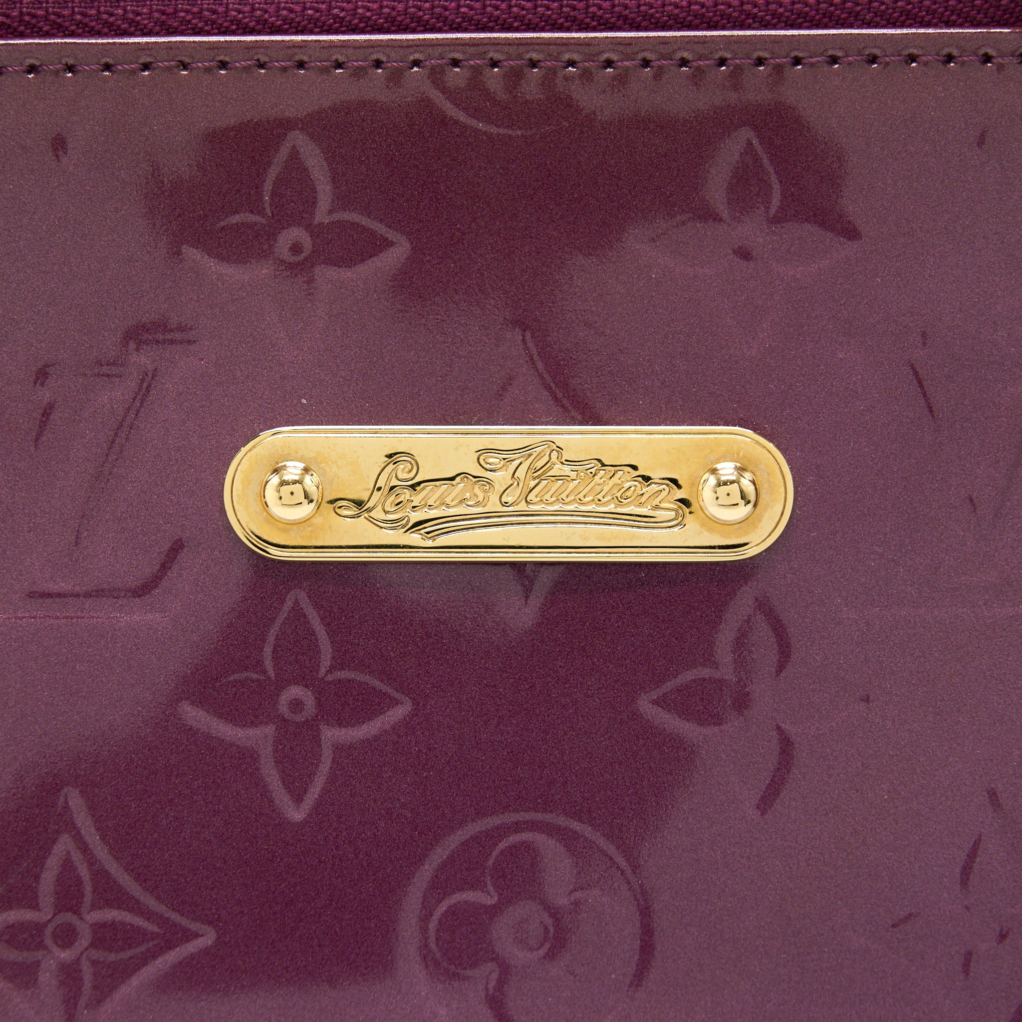 LOUIS VUITTON BELLEVUE PM MONOGRAM VERNIS VIOLETTE GHW