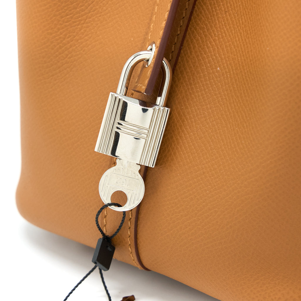 HERMES PICOTIN 18 LOCK BAG TRESSAGE EPSOM GOLD/BLUE DE NORD/ROUGE H SHW