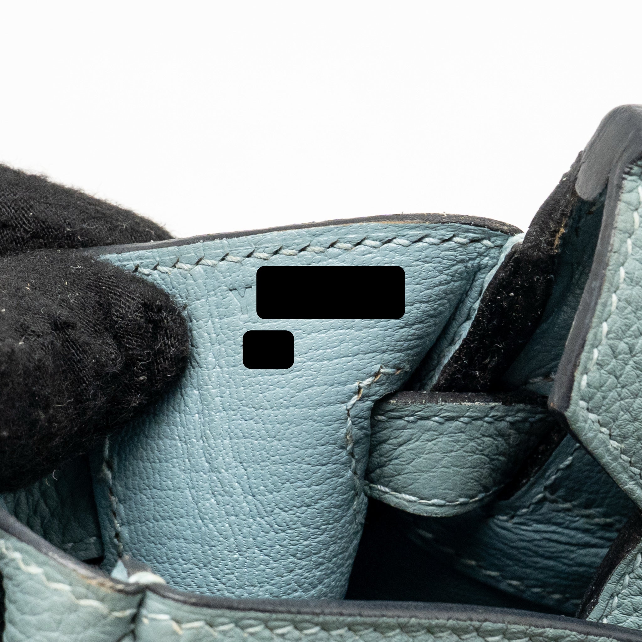 HERMES BIRKIN 25 TOGO 7G CIEL GHW