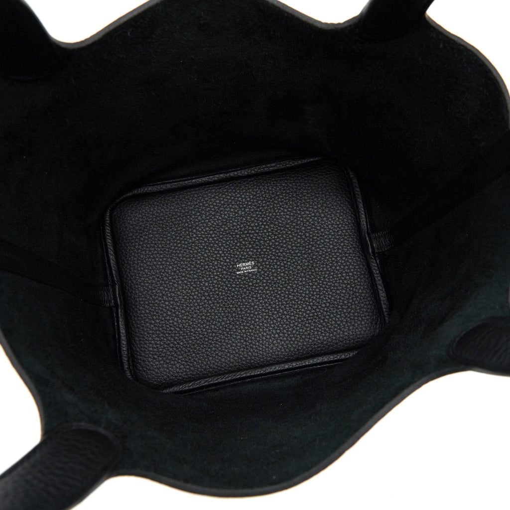 HERMES PICOTIN 22 LOCK BAG SO BLACK