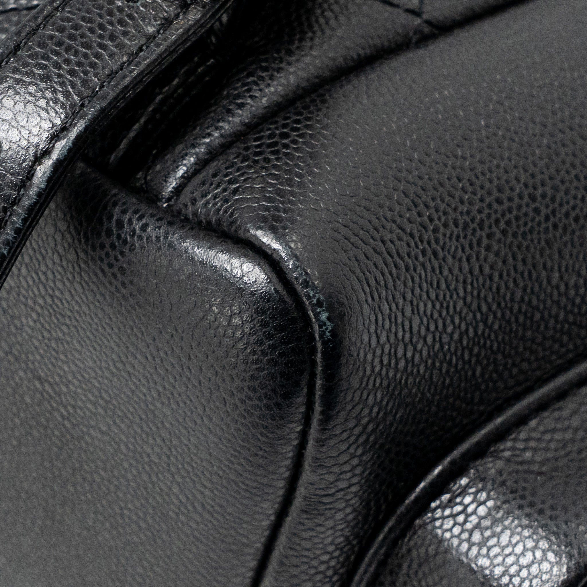 CHANEL TRIPLE POCKET BACKPACK CAVIAR BLACK LGHW (MICROCHIP)