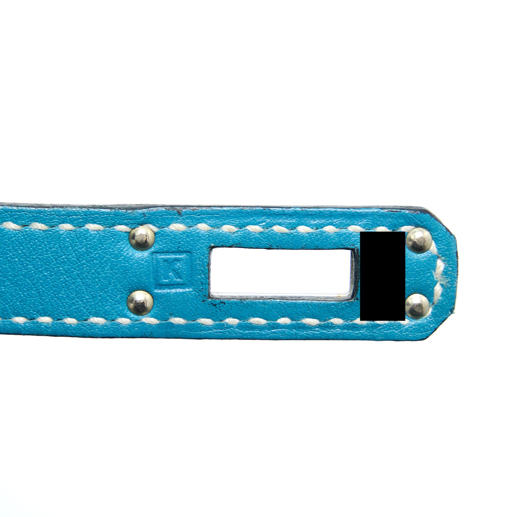 HERMES BIRKIN 25 SWIFT BLUE JEANS SHW