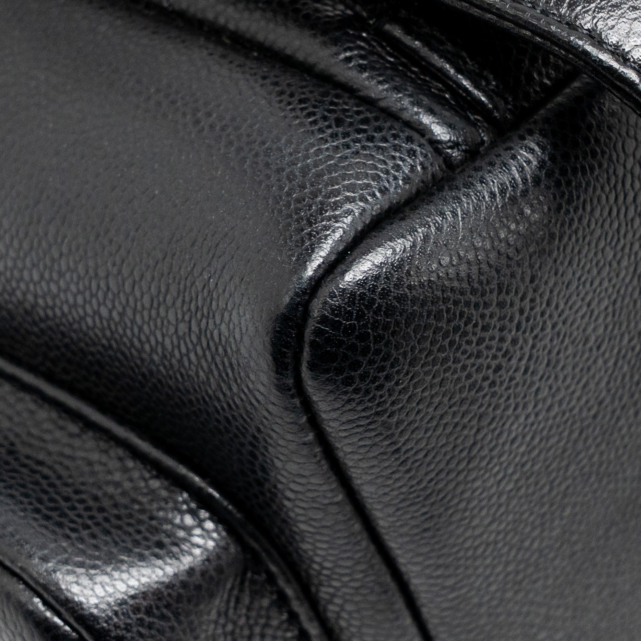 CHANEL TRIPLE POCKET BACKPACK CAVIAR BLACK LGHW (MICROCHIP)
