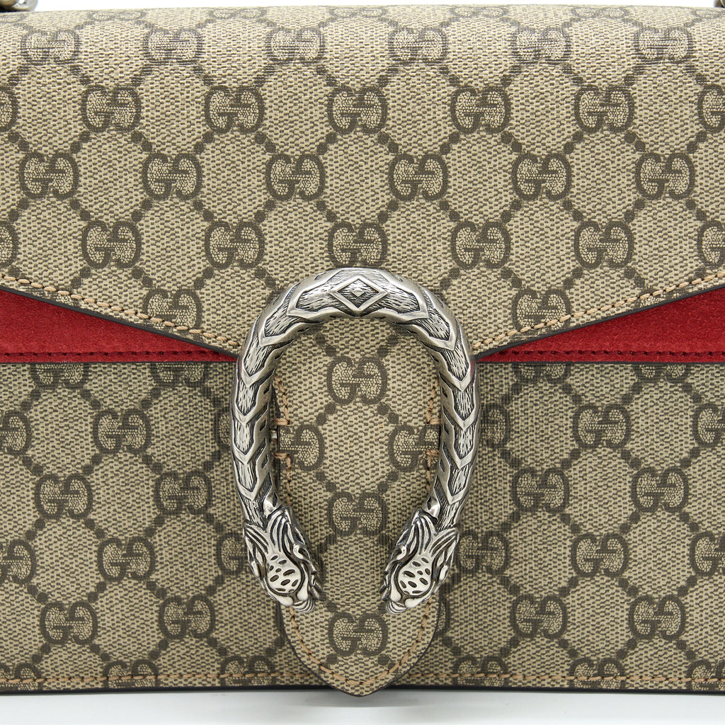 GUCCI DIONYSUS SHOULDER BAG GG SUPREME CANVAS SHW