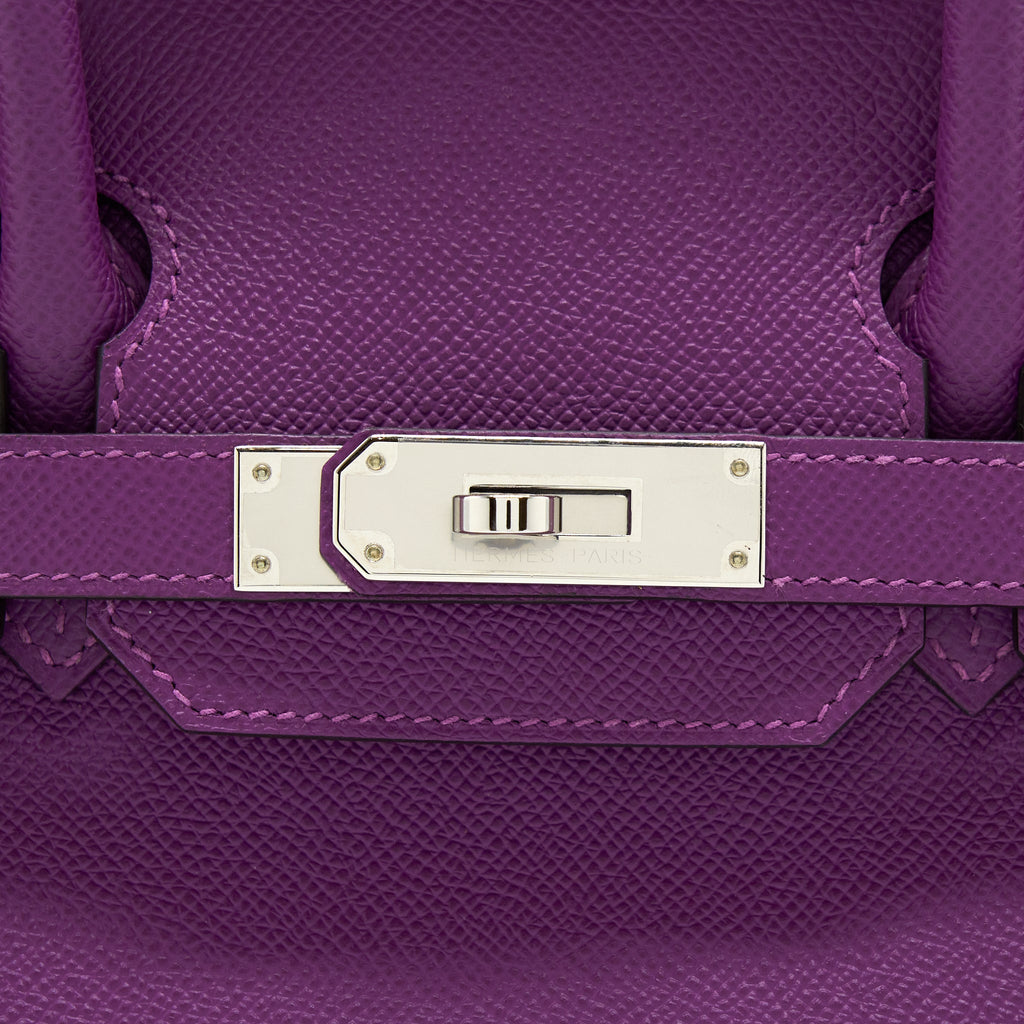 HERMES BIRKIN 30 EPSOM P9 ANEMONE SHW