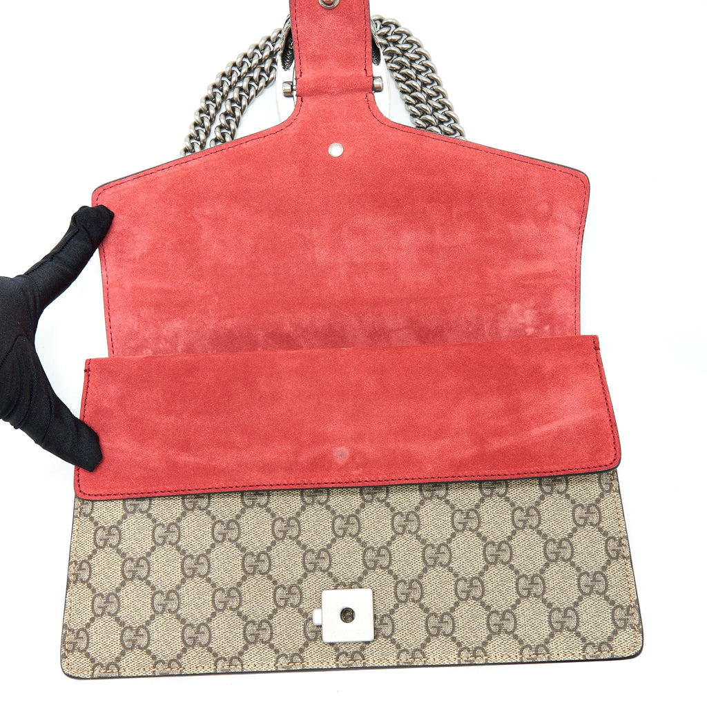 GUCCI DIONYSUS SHOULDER BAG GG SUPREME CANVAS SHW