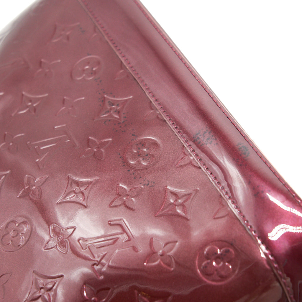 LOUIS VUITTON ALMA PM PATENT LEATHER AMARANTE GHW