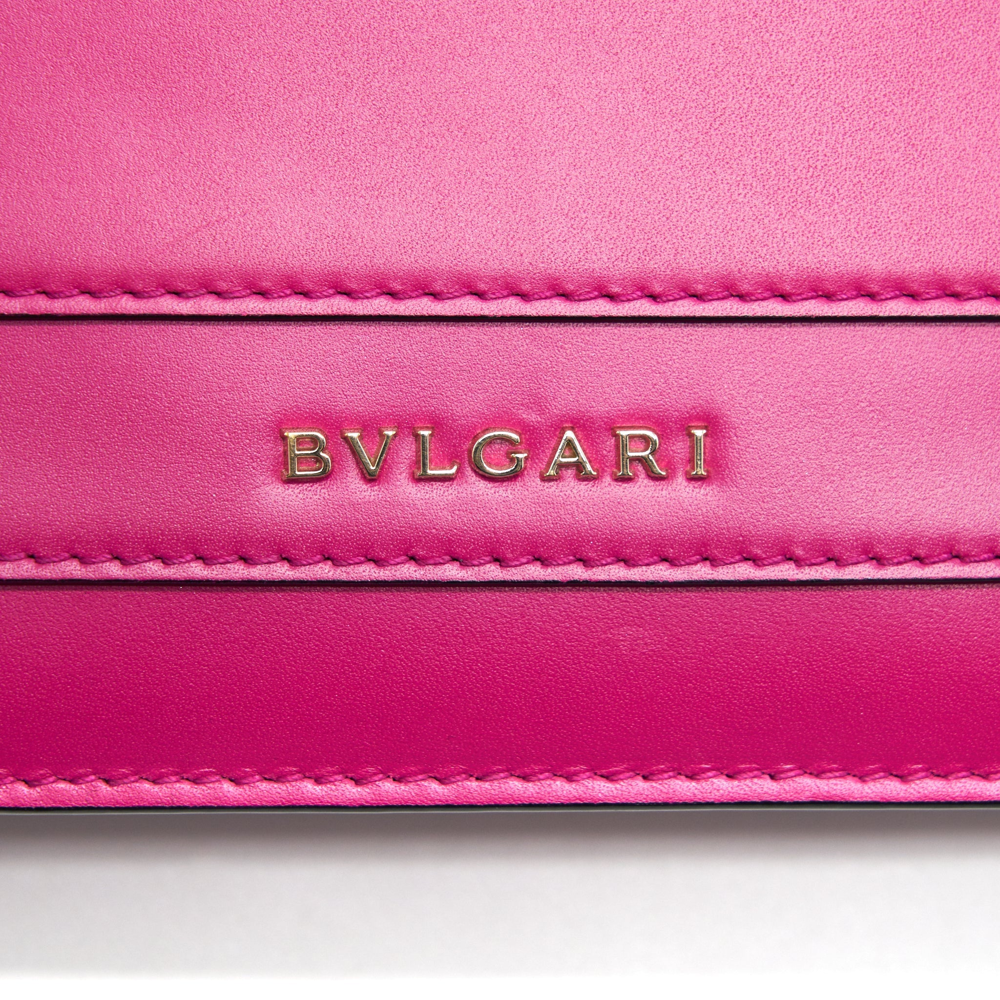 BVLGARI SLING PINK SPINEL FEMALE CROSSBODY BAG