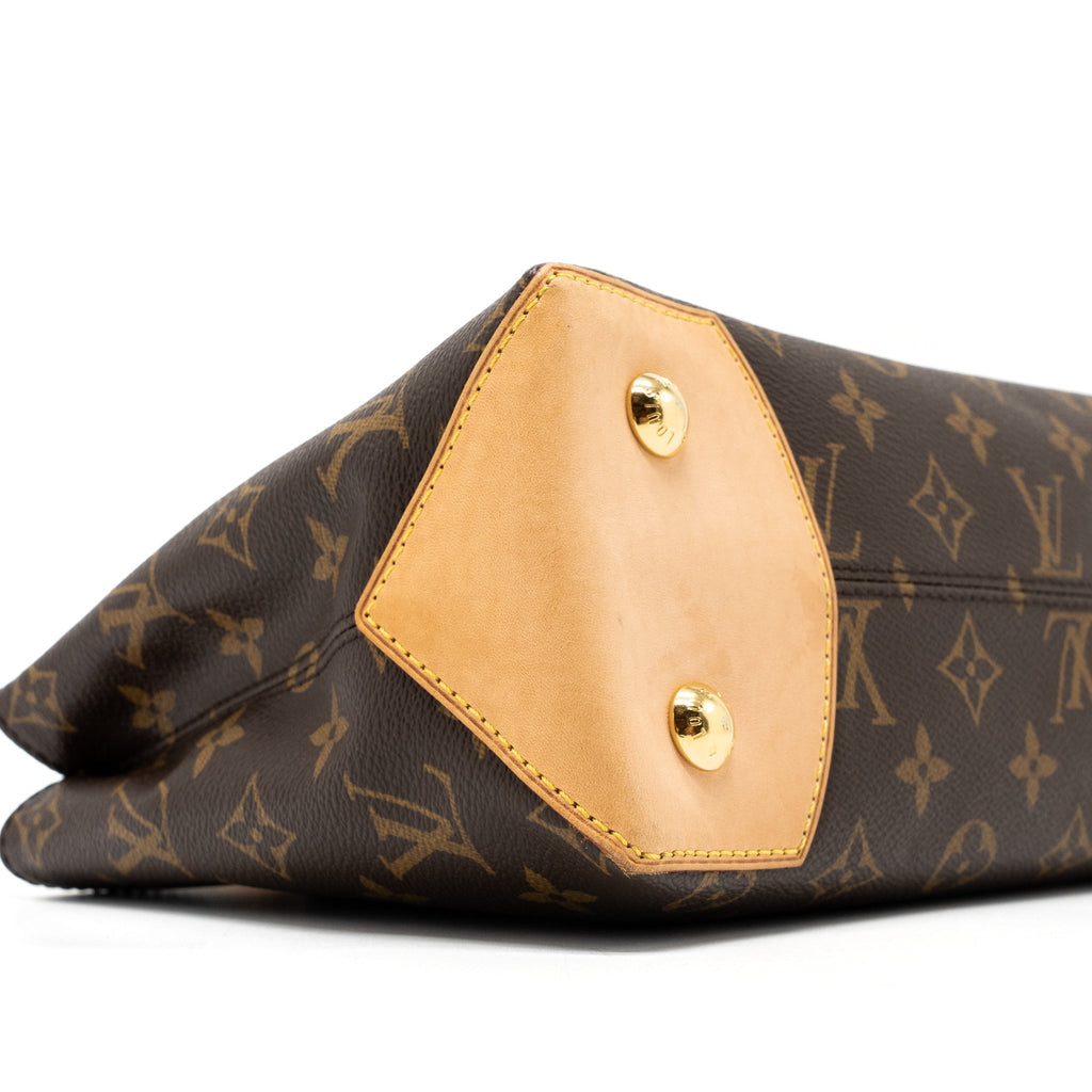 LOUIS VUITTON WILSHIRE PM TOTE BAG MONOGRAM CANVAS GHW
