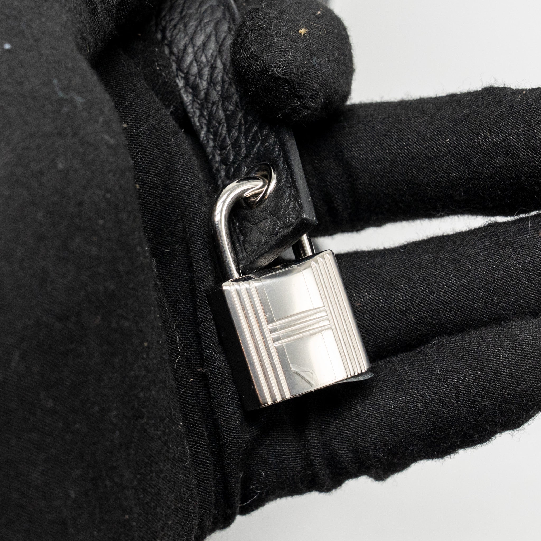 HERMES PICOTIN 22 LOCK BAG CLEMENCE VERT VERTIGO SHW