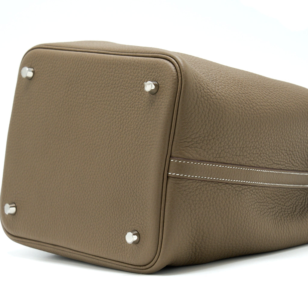 HERMES PICOTIN LOCK BAG 22 CLEMENCE ETOUPE SHW