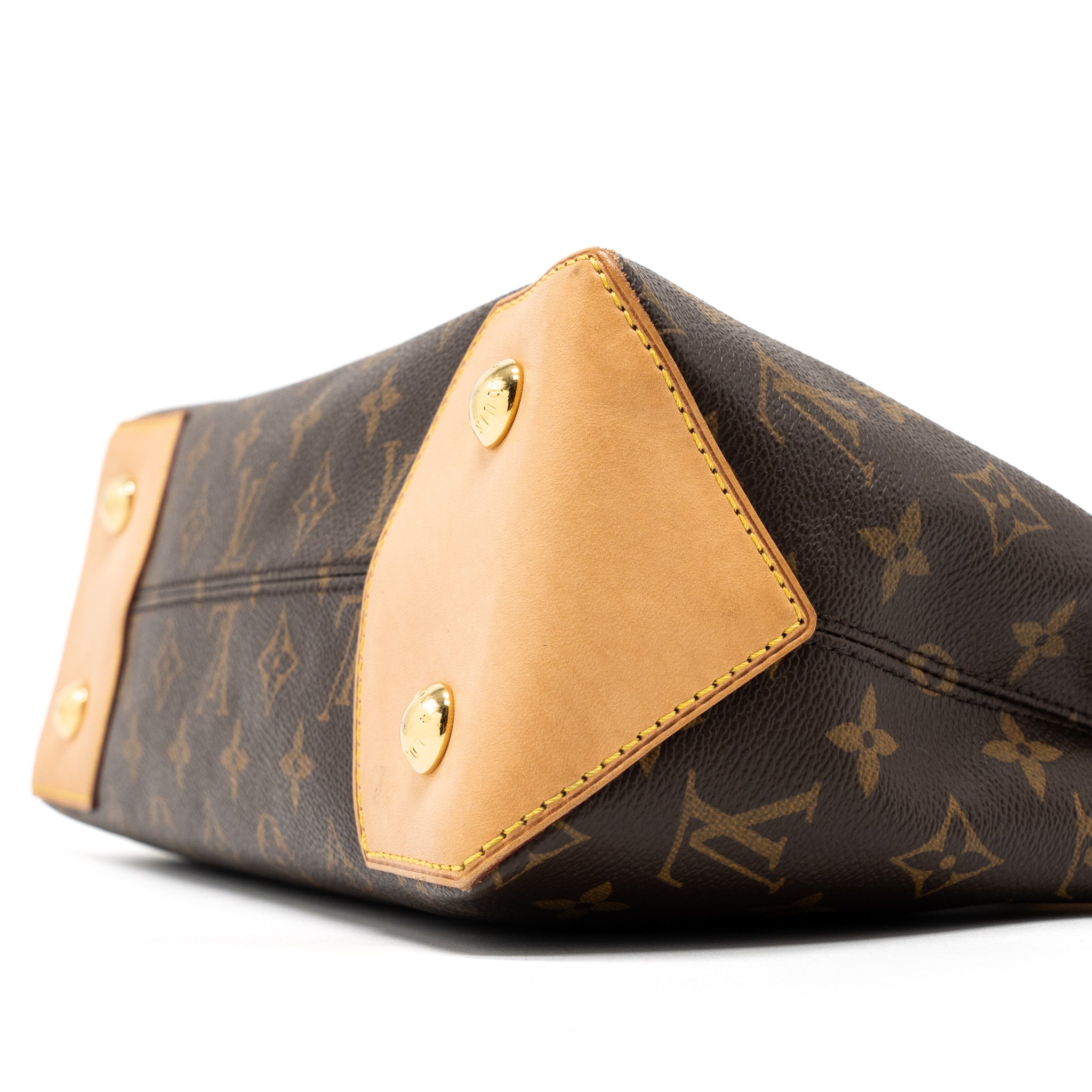LOUIS VUITTON WILSHIRE PM TOTE BAG MONOGRAM CANVAS GHW
