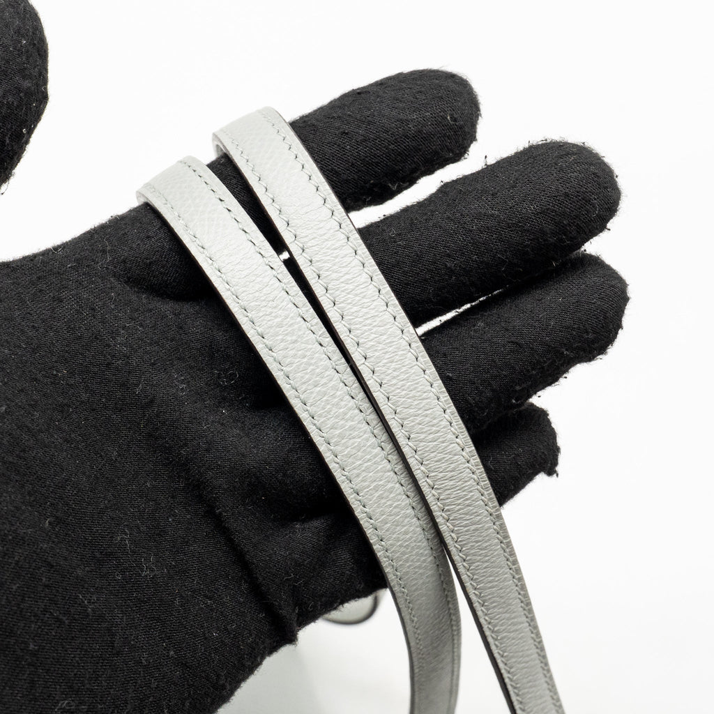 HERMES MINI CONSTANCE EPSOM GRIS MOUETTE SHW