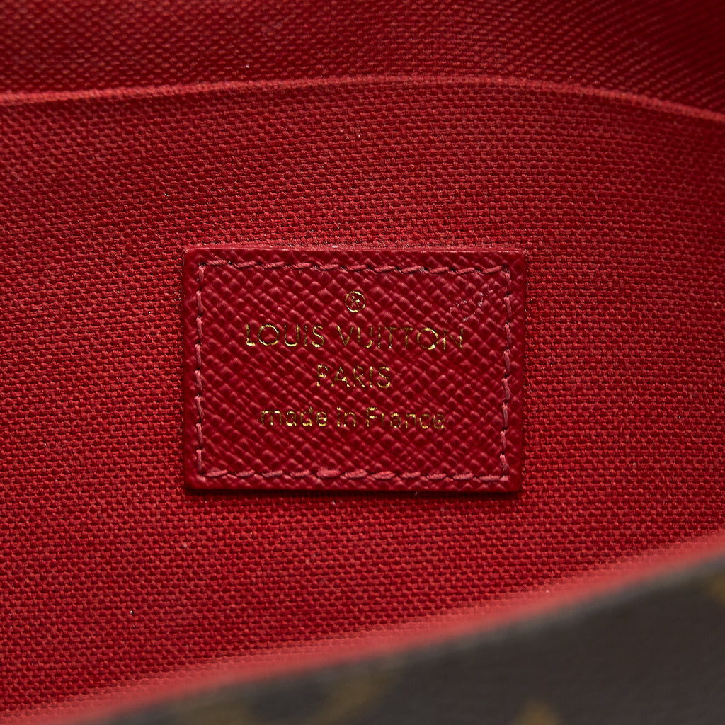 LOUIS VUITTON FELICIE POCHETTE LIMITED EDITION MONOGRAM CANVAS GHW