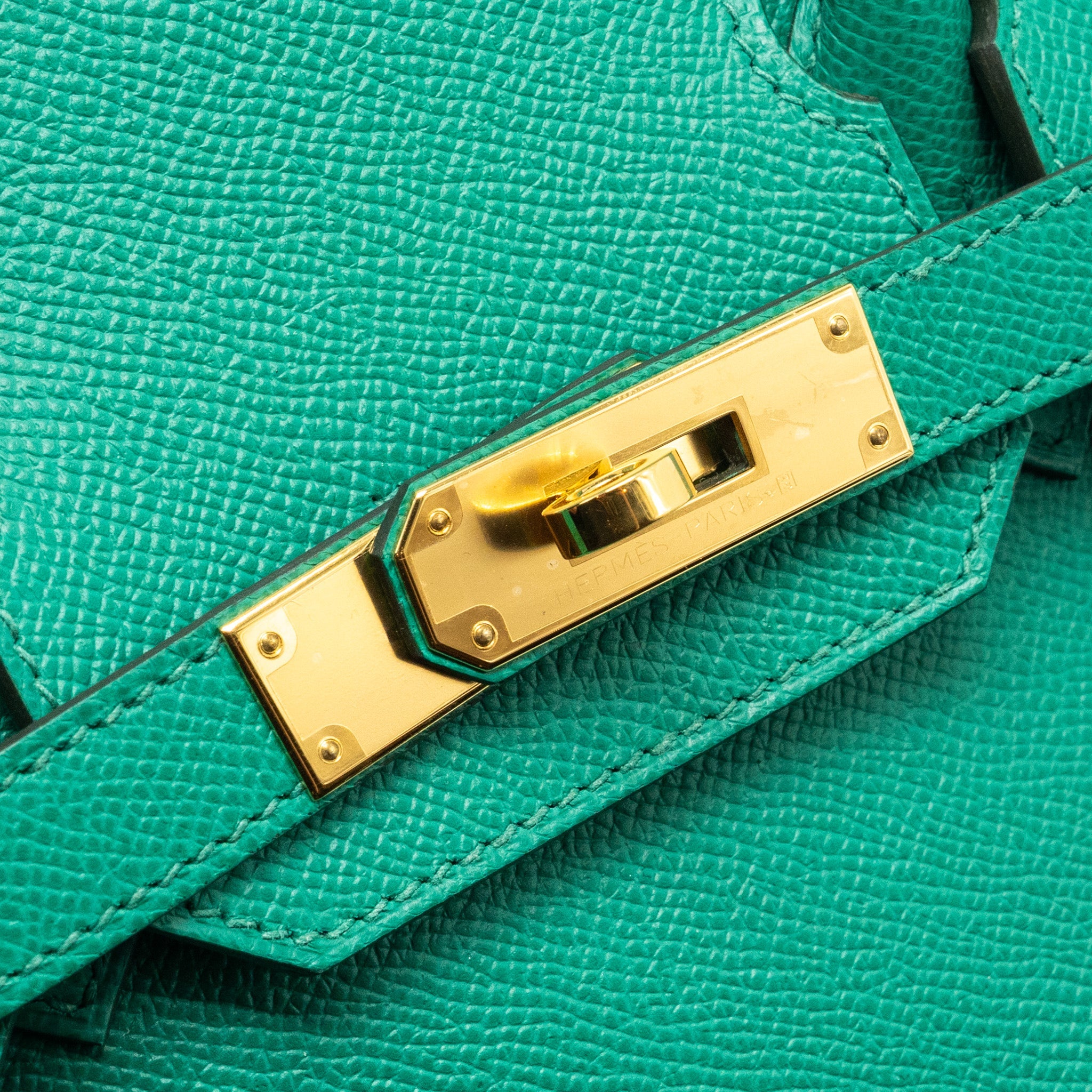 HERMES BIRKIN 30 EPSOM VERT JADE GHW