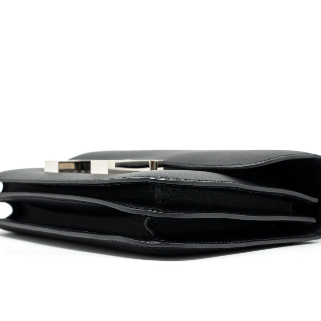 HERMES MINI CONSTANCE SWIFT BLACK SHW