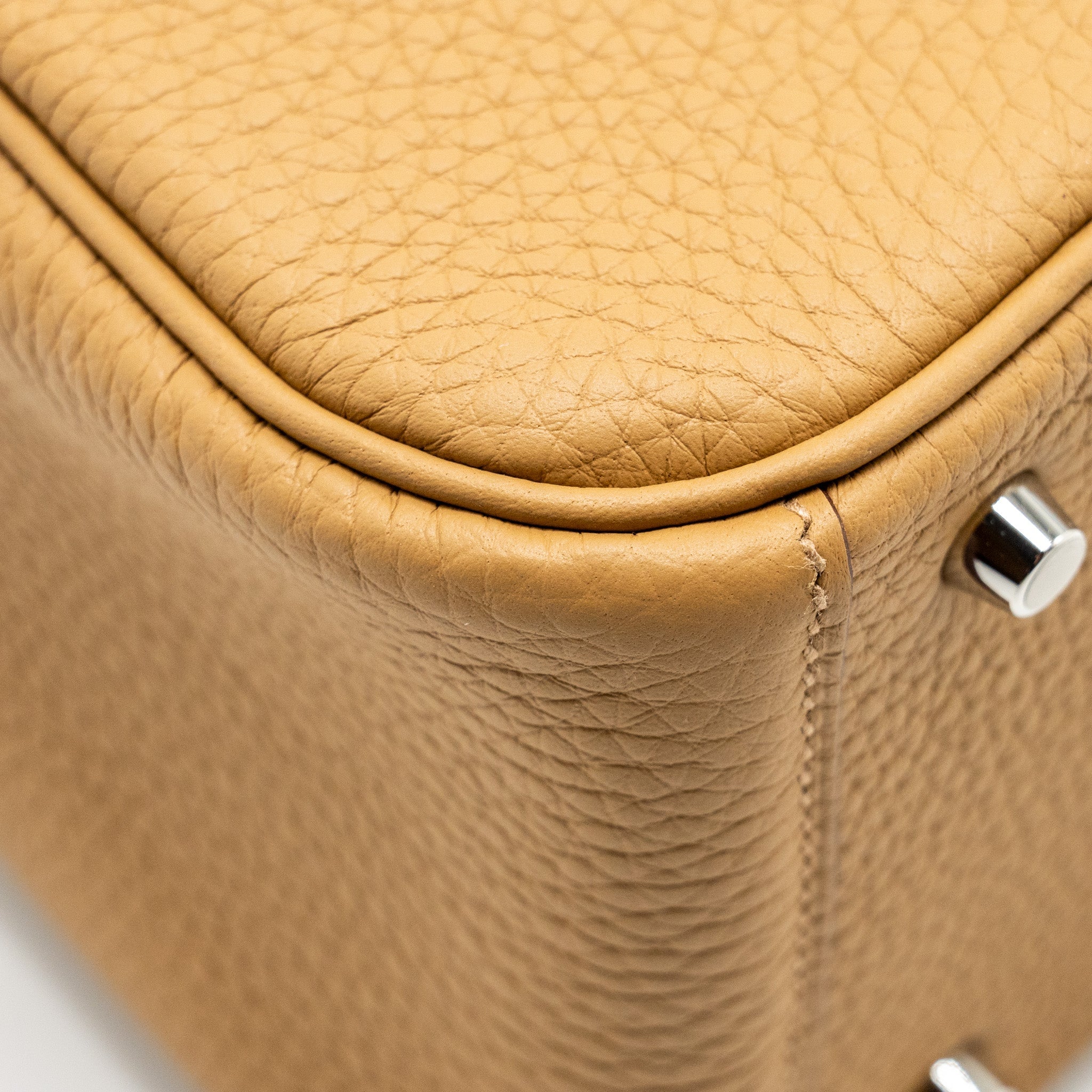 HERMES MINI LINDY CLEMENCE BISCUIT SHW
