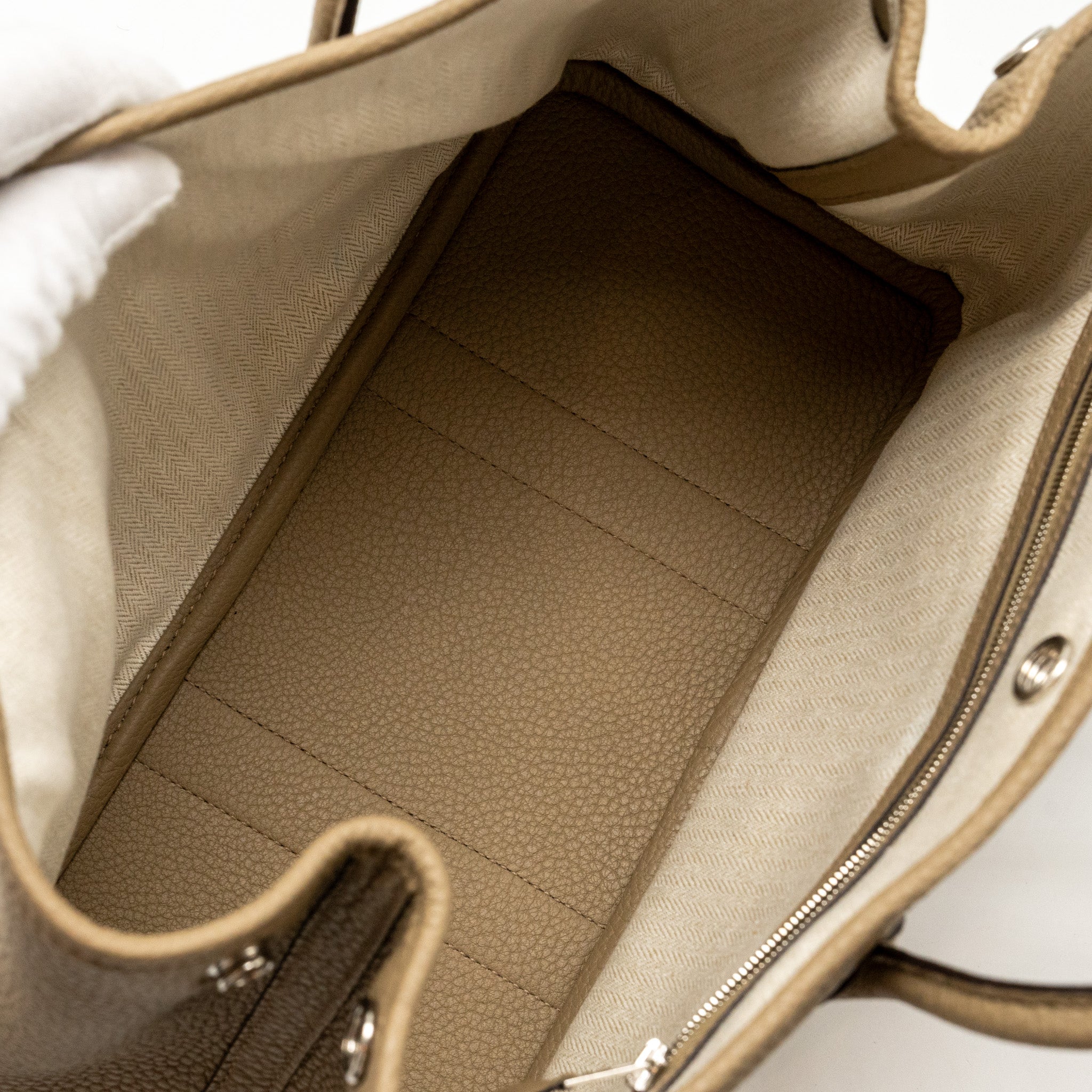 HERMES GARDEN PARTY 30 NEGONDA 8Q BEIGE MARFA SHW