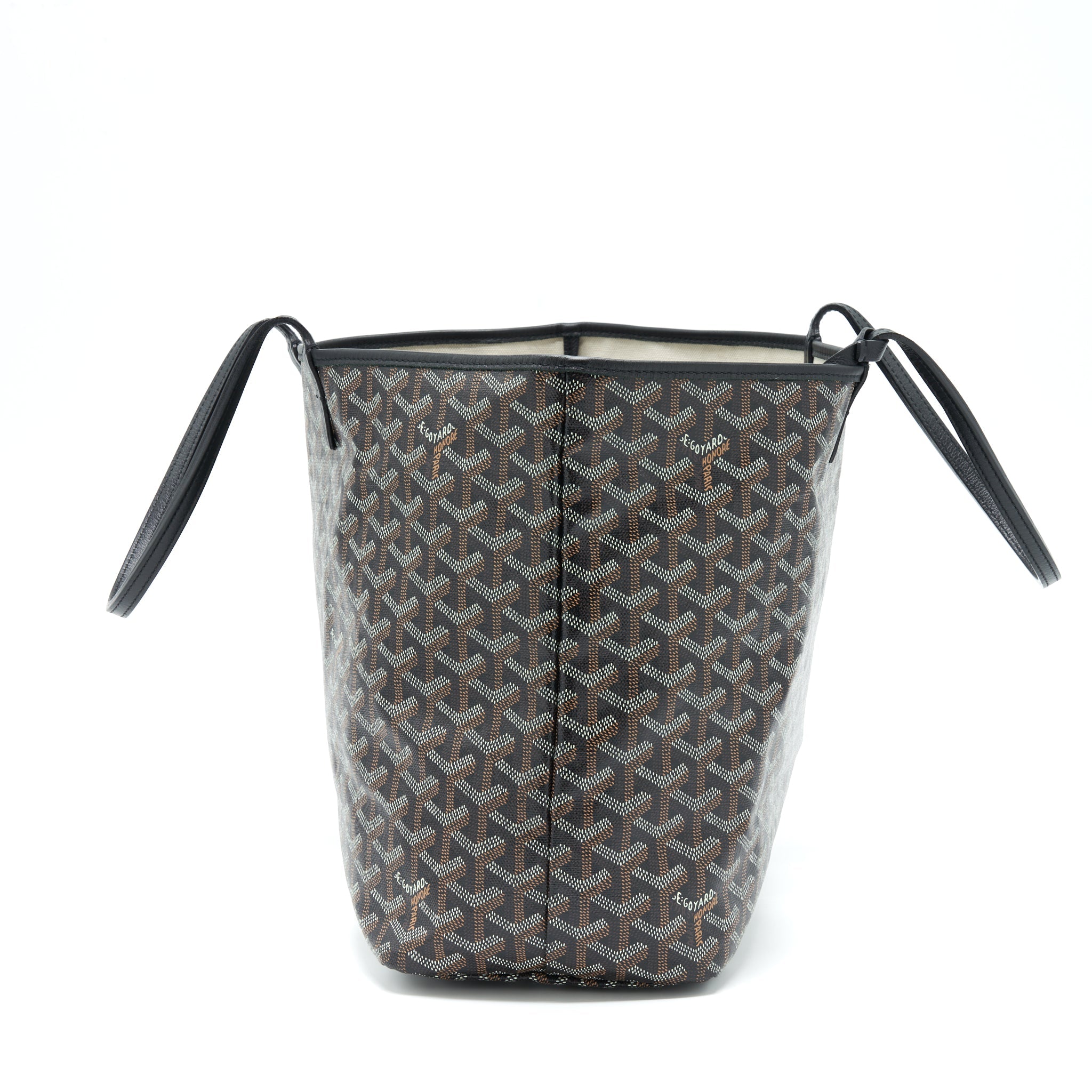 GOYARD SAINT LOUIS TOTE PM BLACK/MULTICOLOUR