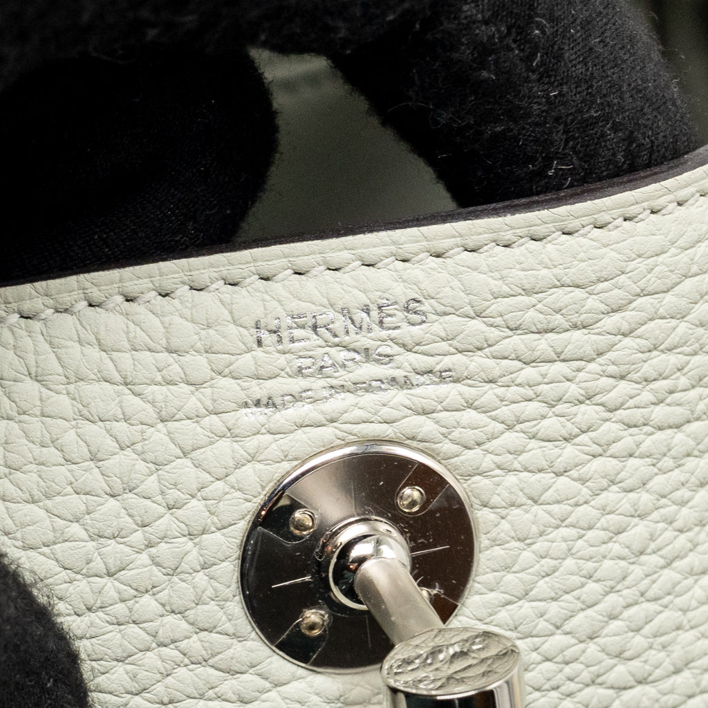 HERMES MINI PLUME CHÈVRE MYSORE 3Q ROSE SAKURA SHW