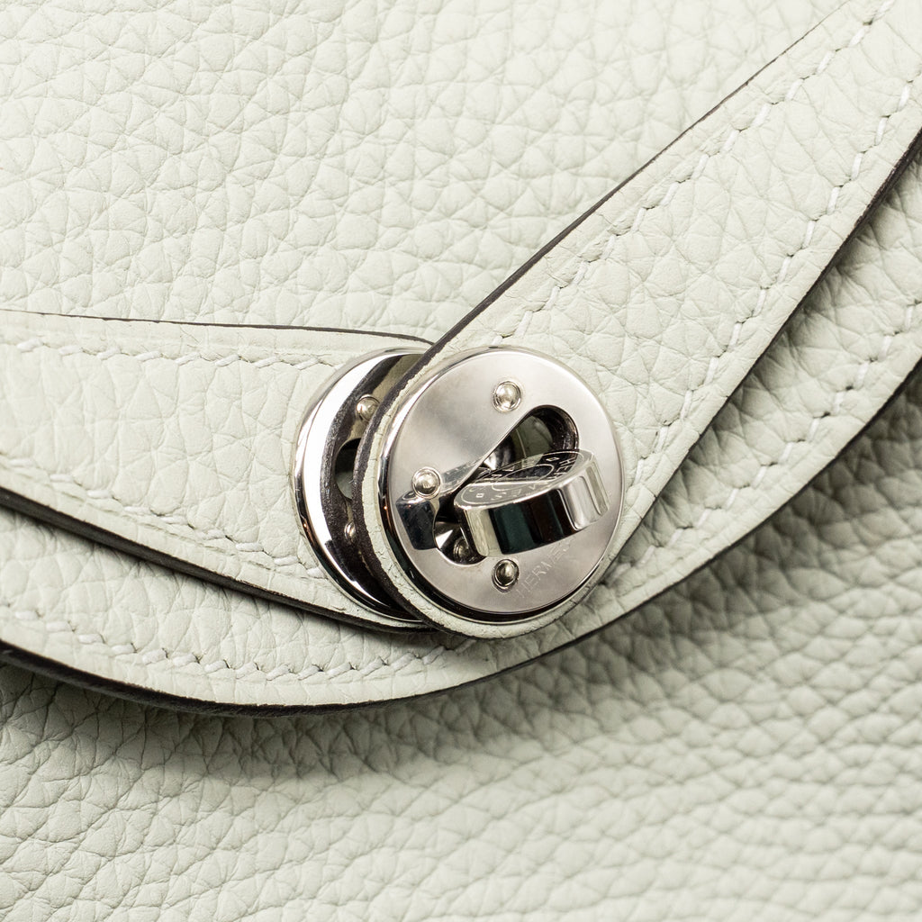 HERMES MINI PLUME CHÈVRE MYSORE 3Q ROSE SAKURA SHW