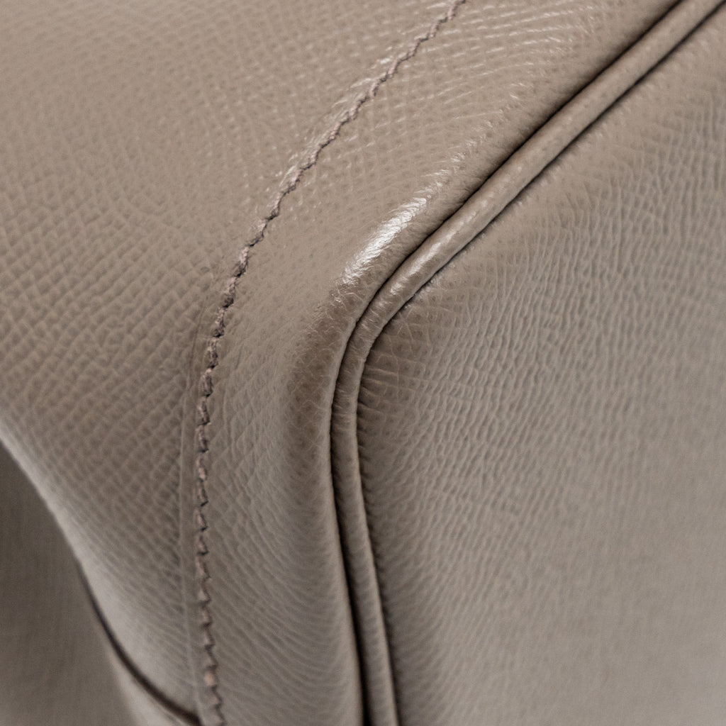 HERMES GARDEN PARTY 30 EPSOM GRIS ETAIN SHW