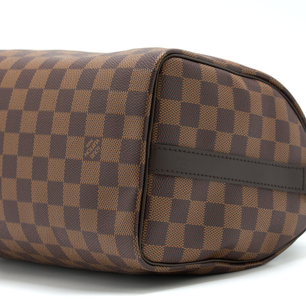 LOUIS VUITTON SPEEDY 25 DAMIER EBENE GHW