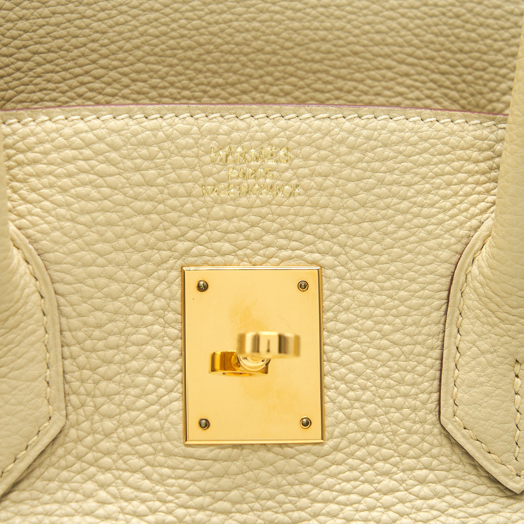 BIRKIN 35 PARCHEMIN IN GHW