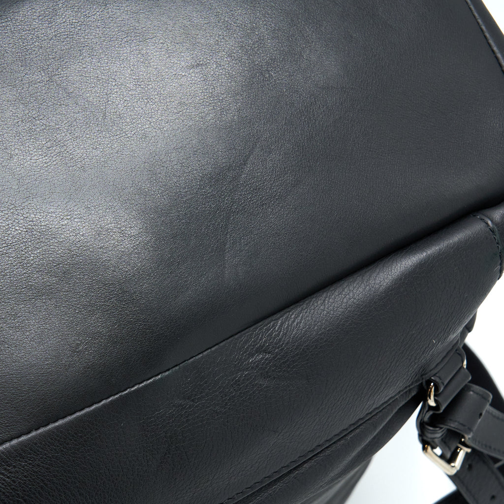 BALENCIAGA BACKPACK CALFSKIN BLACK SHW