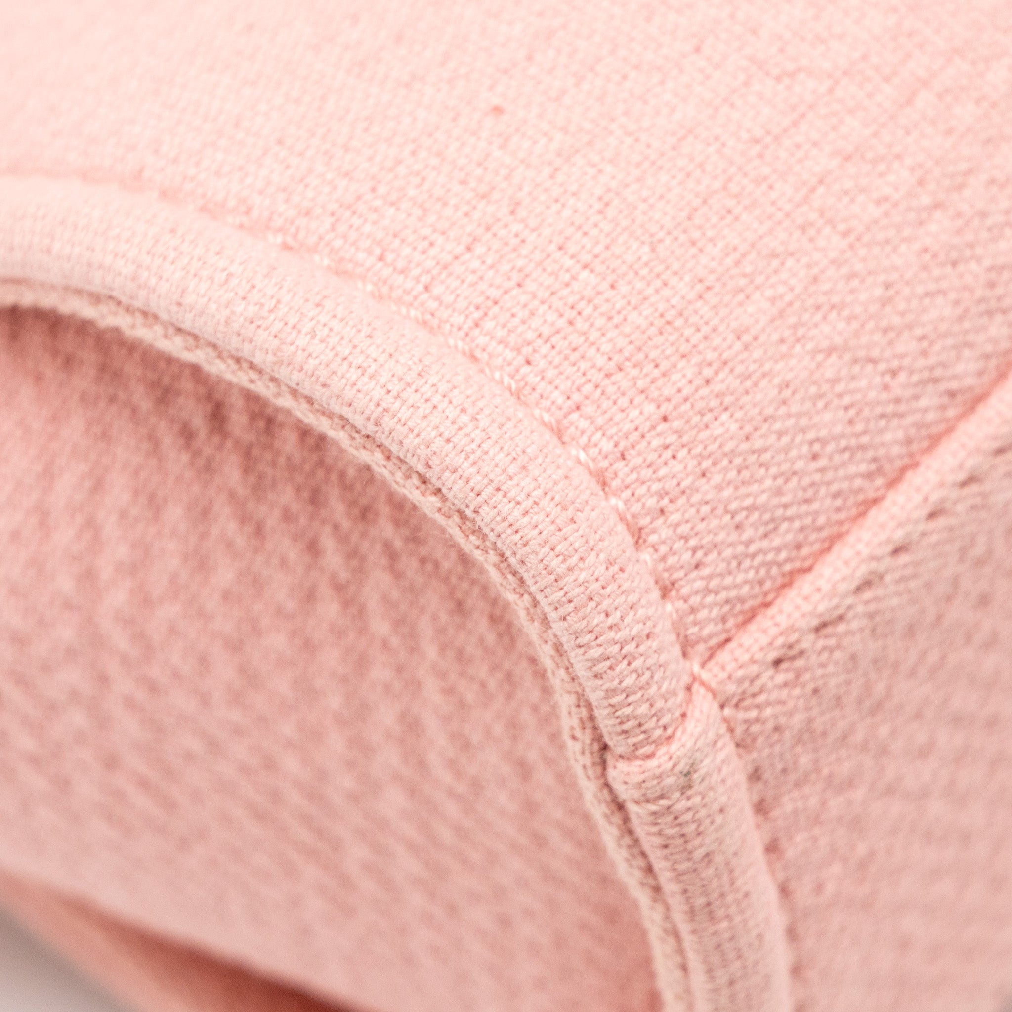 CHANEL DEAUVILLE PM TOTE BAG CANVAS PINK SHW (MICROCHIP)