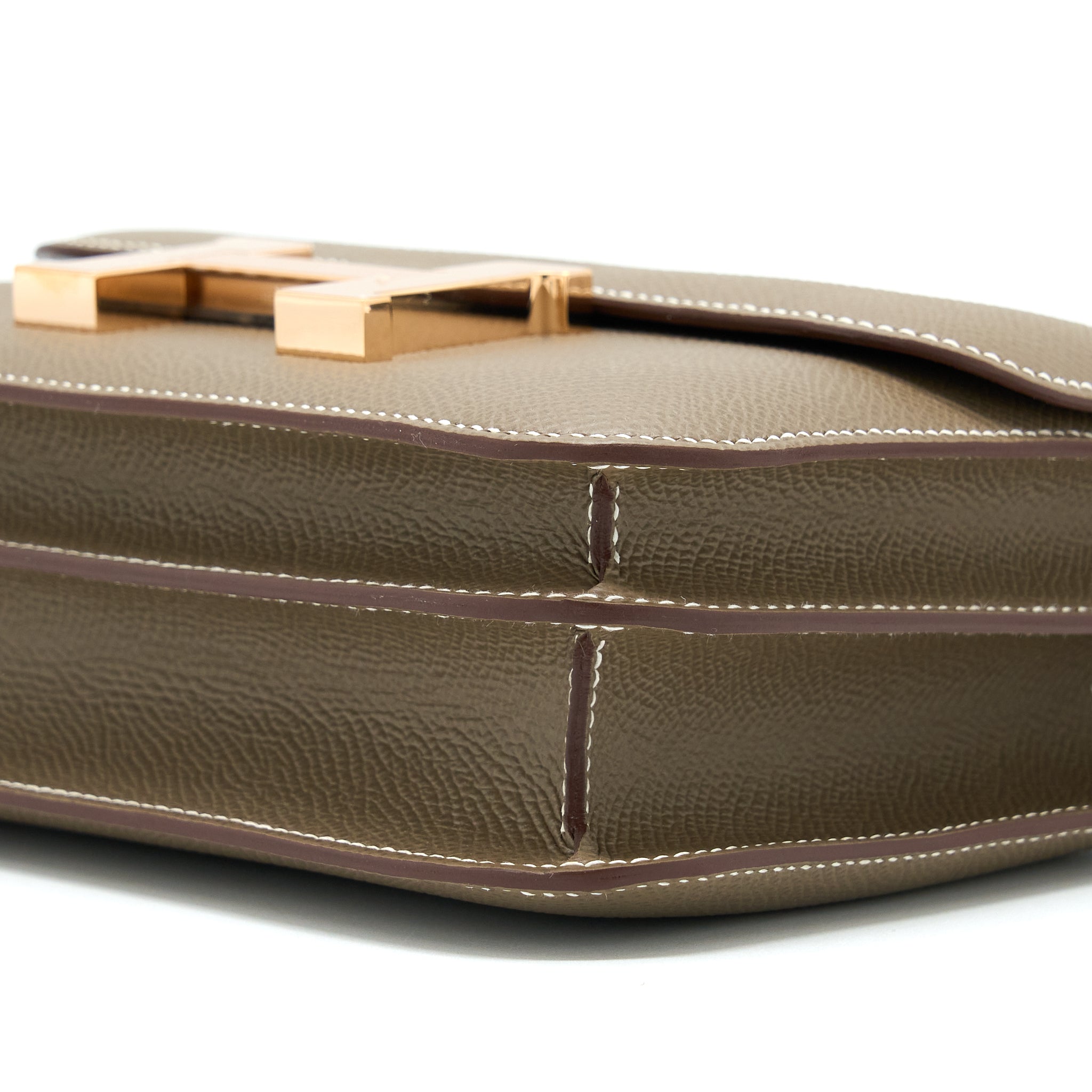 HERMES MINI CONSTANCE EPSOM ETOUPE RGHW