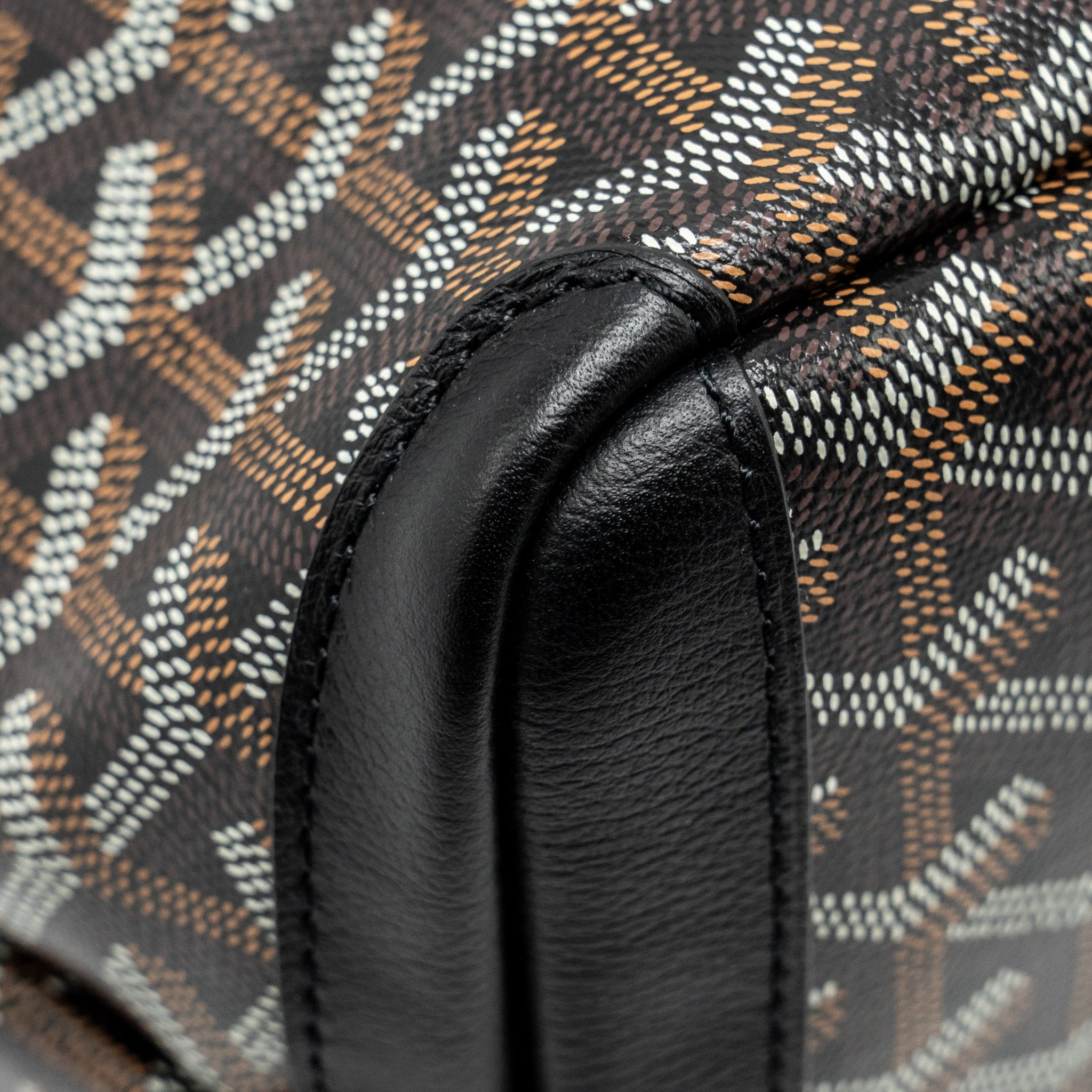 GOYARD ARTOIS PM TOTE BAG GOYARDLINE CANVAS BLACK SHW