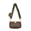 LOUIS VUITTON MULTI POCHETTE WITH KHAKI STRAP