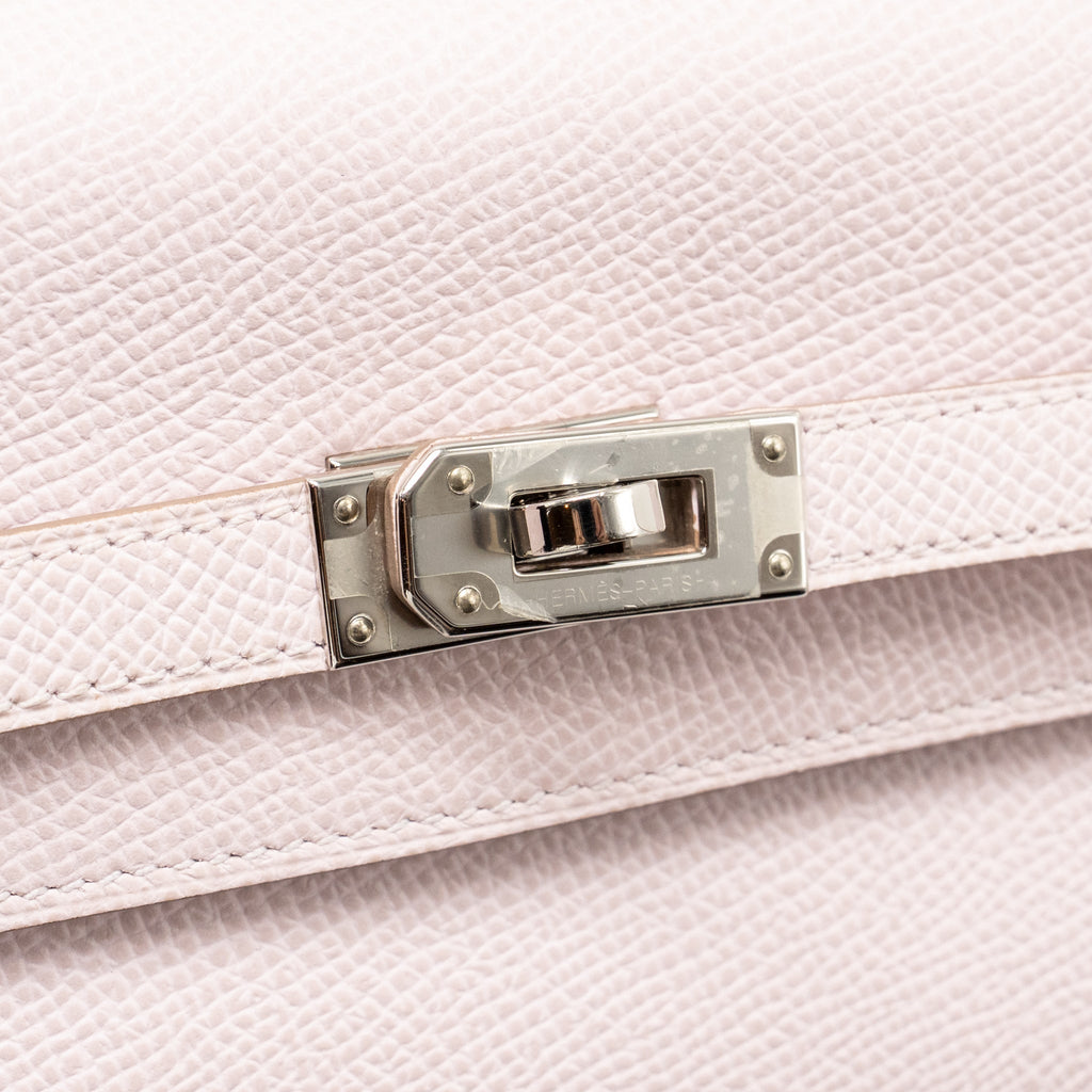 HERMES KELLY TO GO EPSOM MAUVE PALE SHW