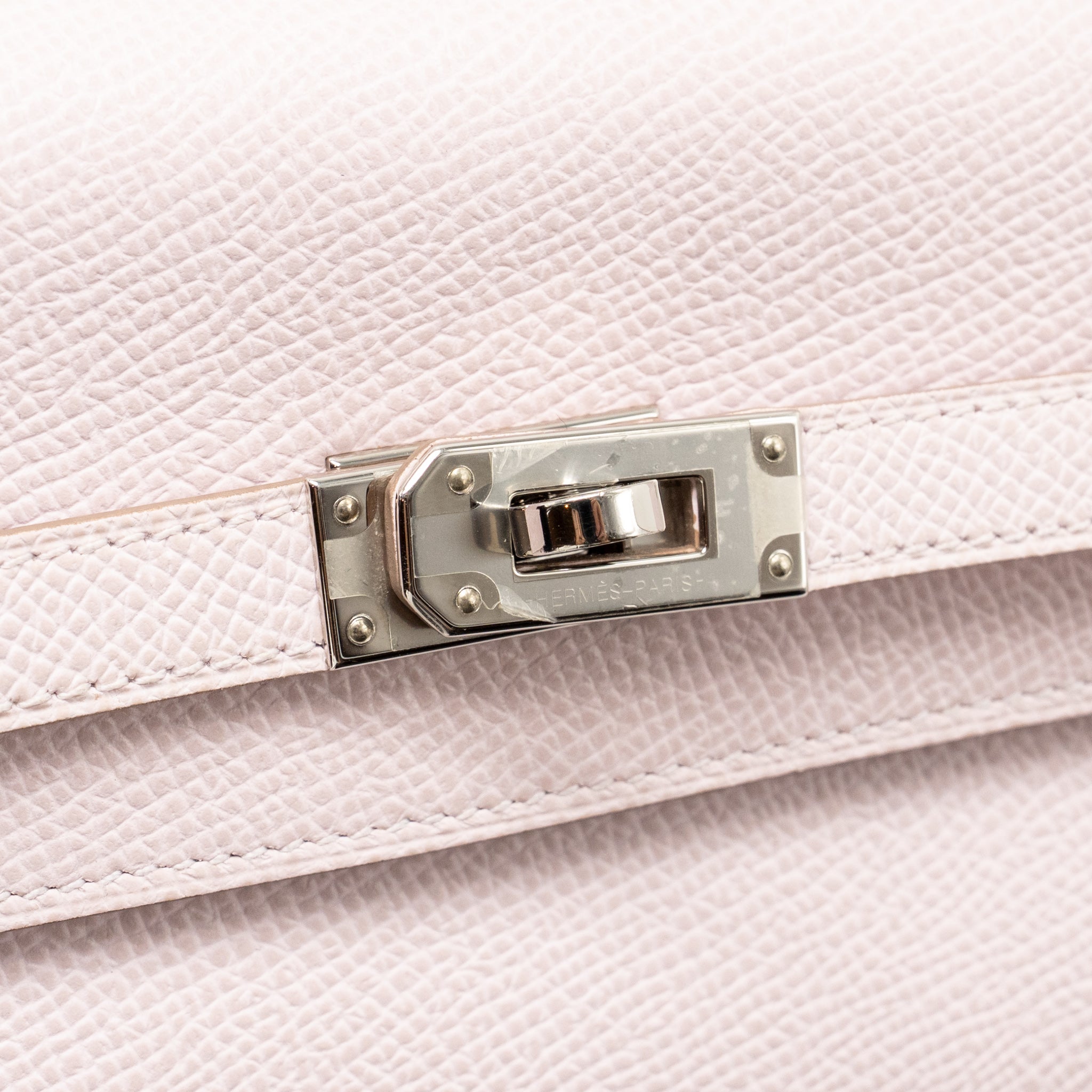 HERMES KELLY TO GO EPSOM MAUVE PALE SHW
