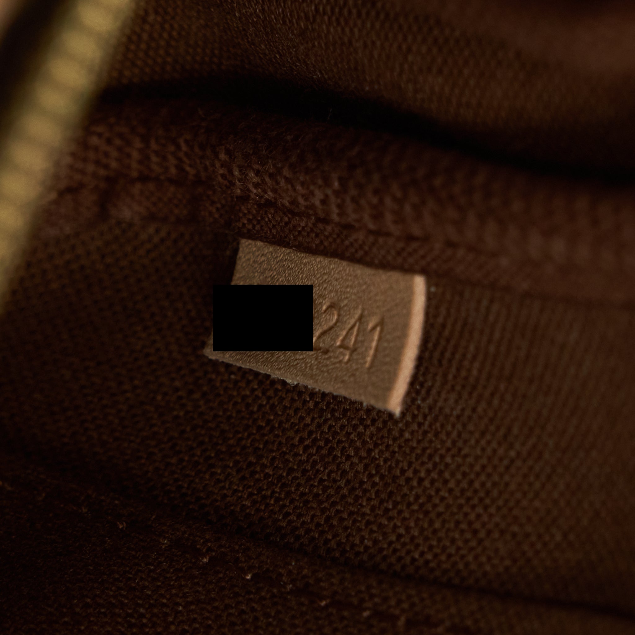 LOUIS VUITTON MULTI POCHETTE WITH KHAKI STRAP